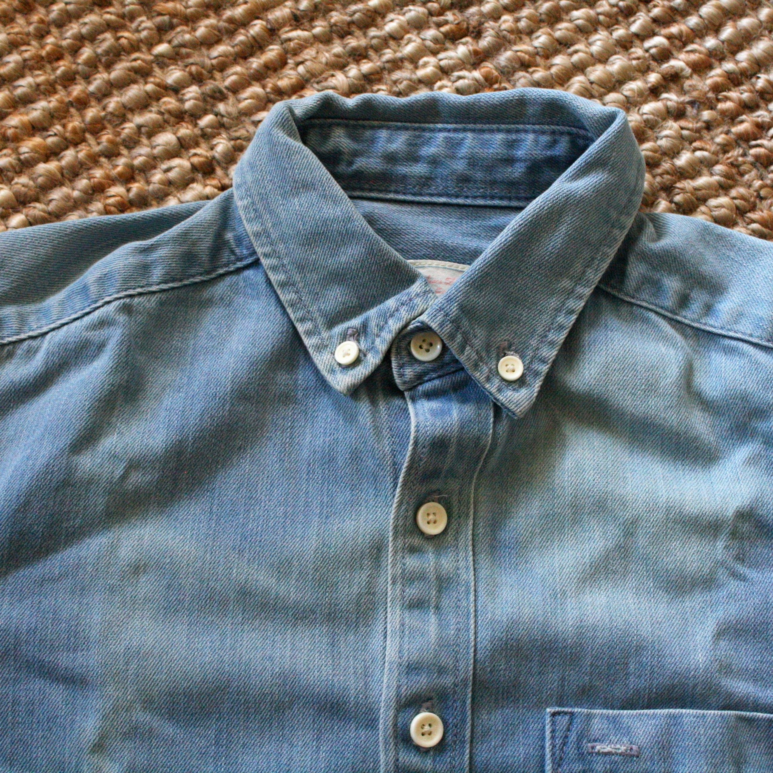 Other Light Wash Chambray BD Work Shirt — Repro Americana Workwear Size US XS / EU 42 / 0 - 2 Thumbnail