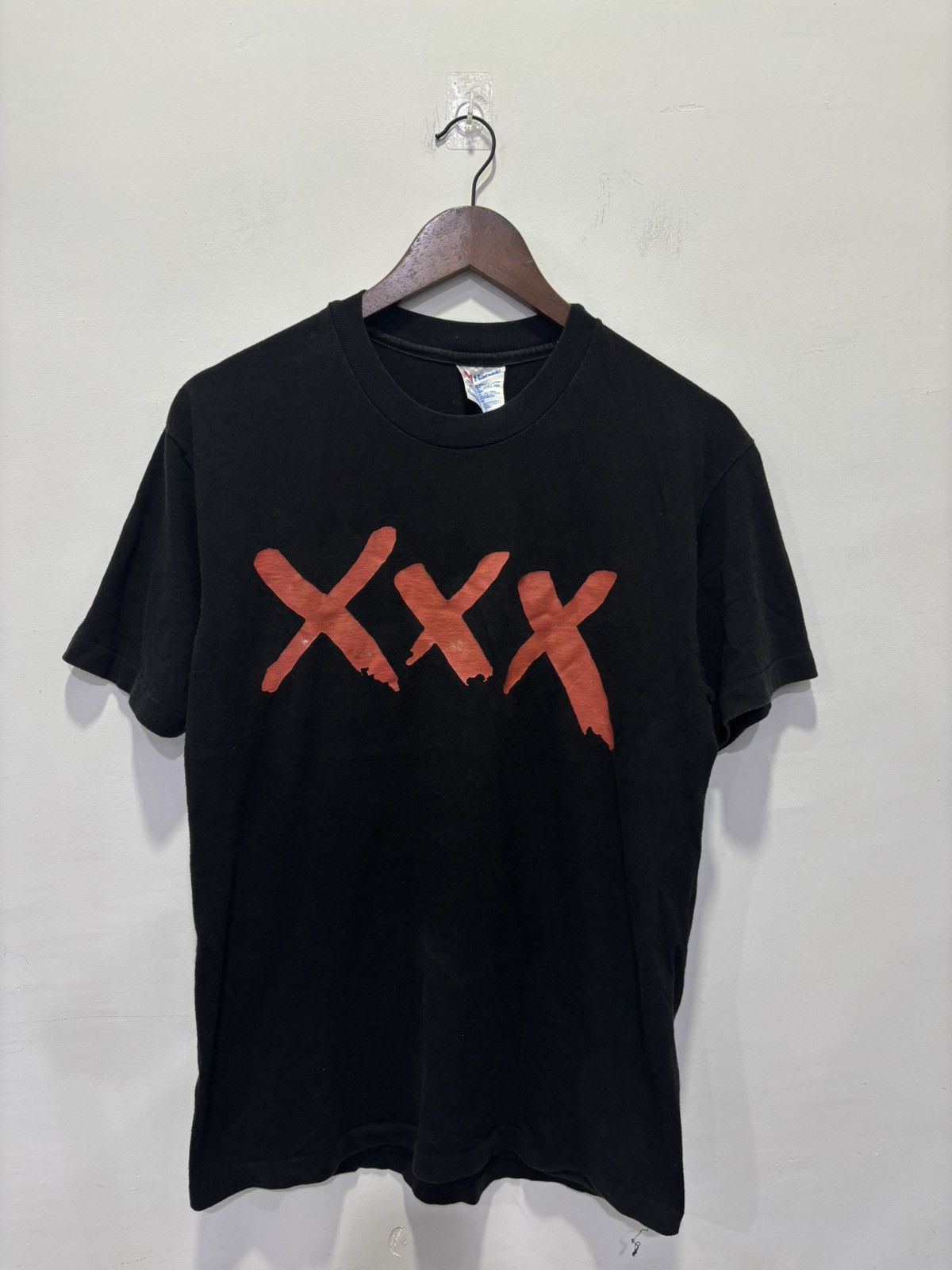 Vintage Vintage 90’s XXX Movie Promo Tshirt Size US M / EU 48-50 / 2 - 1 Thumbnail
