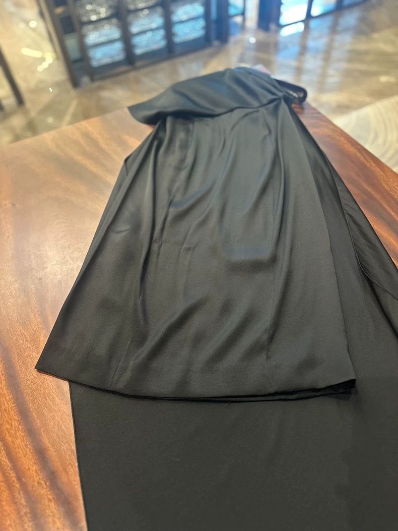 Loro Piana LORO PIANA Multilayered silk half dress Size 26" / US 2 / IT 38 - 6 Thumbnail