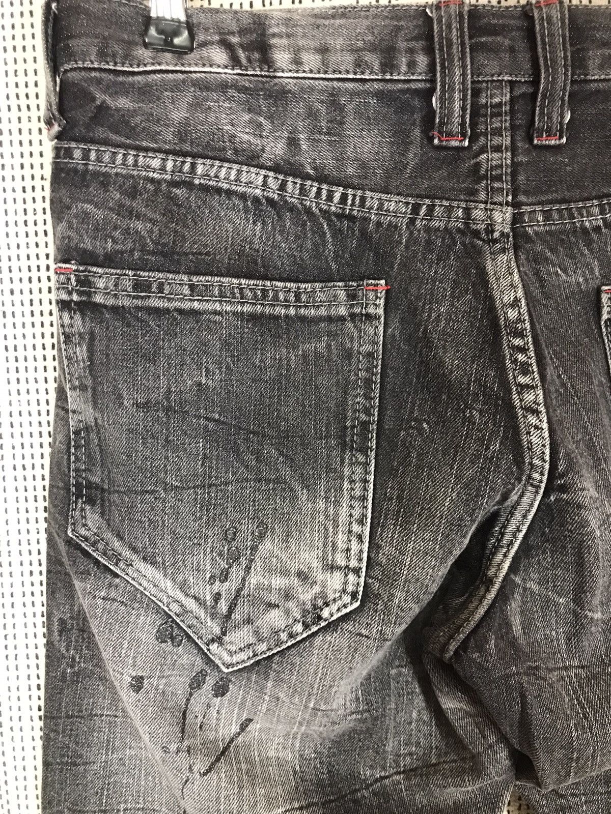 If Six Was Nine × Japanese Brand × Seditionaries ‼️FLARED WILD LIFE SKULL BONES DENIM BOOTCUT‼️ Size US 31 - 11 Thumbnail