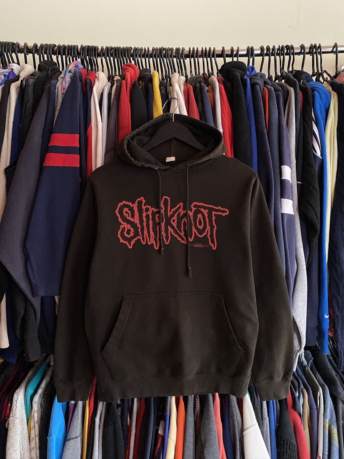 Slipknot VINTAGE SLIPKNOT TRIBAL FADED HOODIE Size US S / EU 44-46 / 1 - 1 Thumbnail