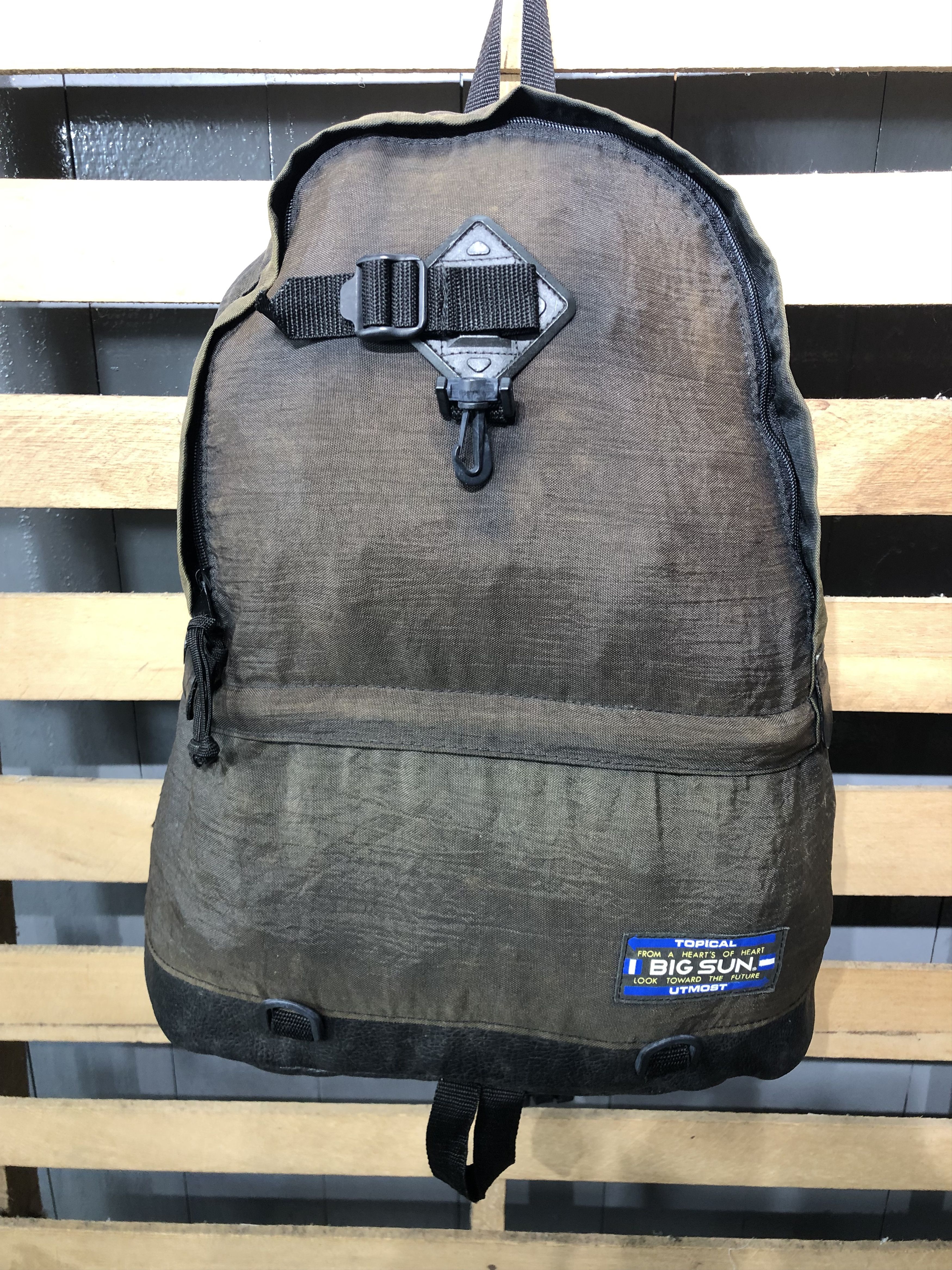Other Japanese OutdoorLife Big Sun Style Nylon Backpack Size ONE SIZE - 1 Thumbnail