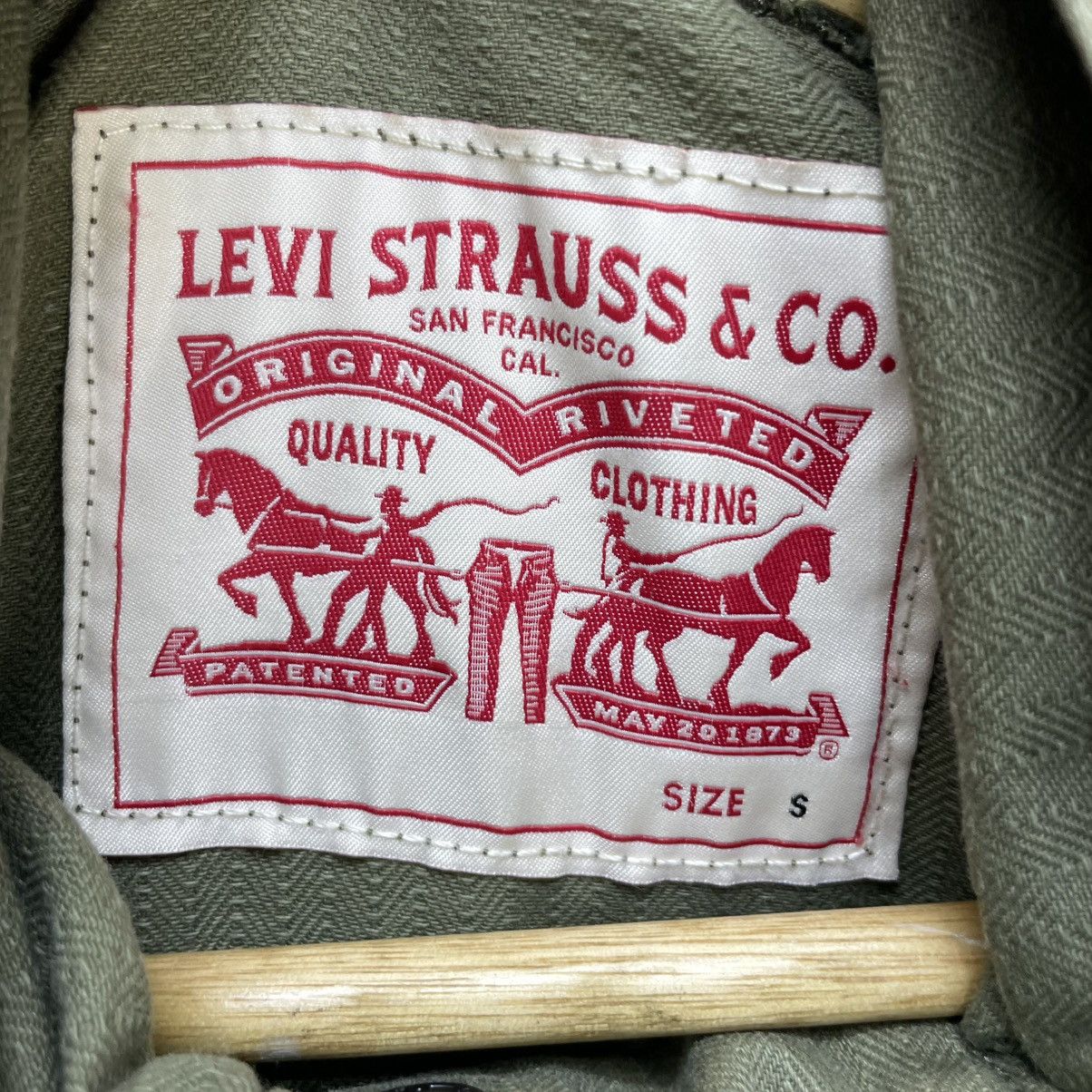 Levi's 💥Vintage Levis Hooded Parka Jacket Styled Utility Us Army Size US M / EU 48-50 / 2 - 11 Thumbnail