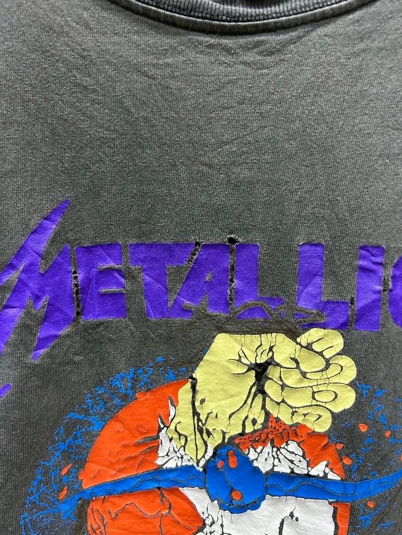 Vintage Vintage 2000s Metallica tshirt size L Size US L / EU 52-54 / 3 - 5 Thumbnail