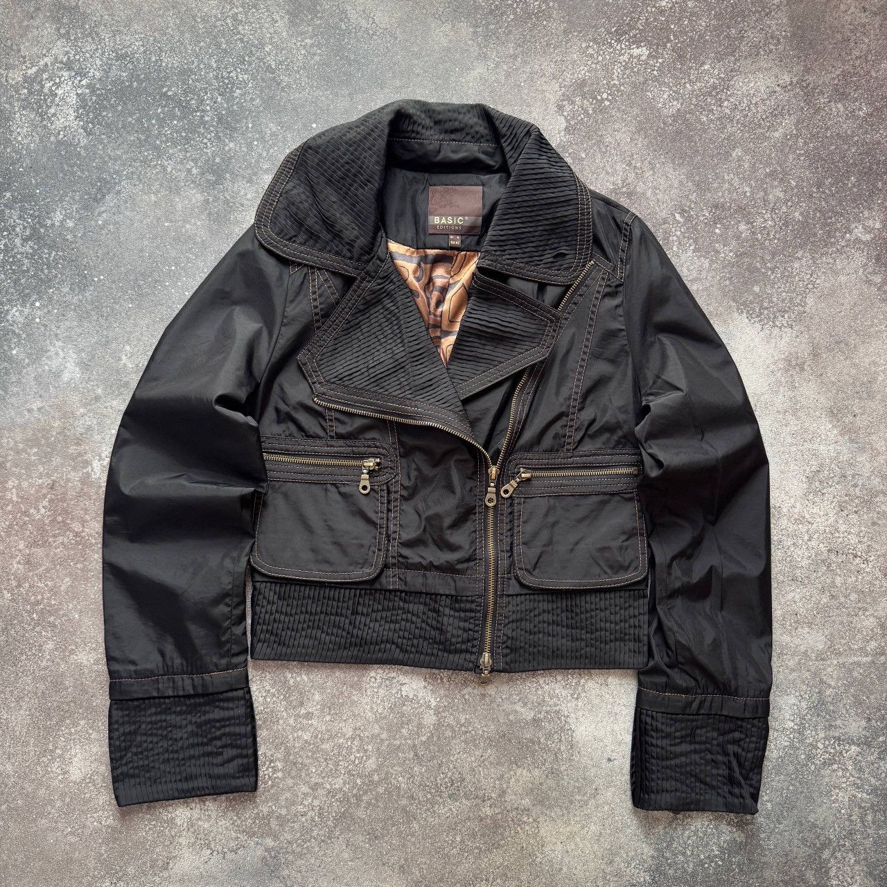 If Six Was Nine Avant Garde Vintage Y2K Zip Details Jacket (Rick owens vibe) Size S / US 4 / IT 40 - 1 Thumbnail