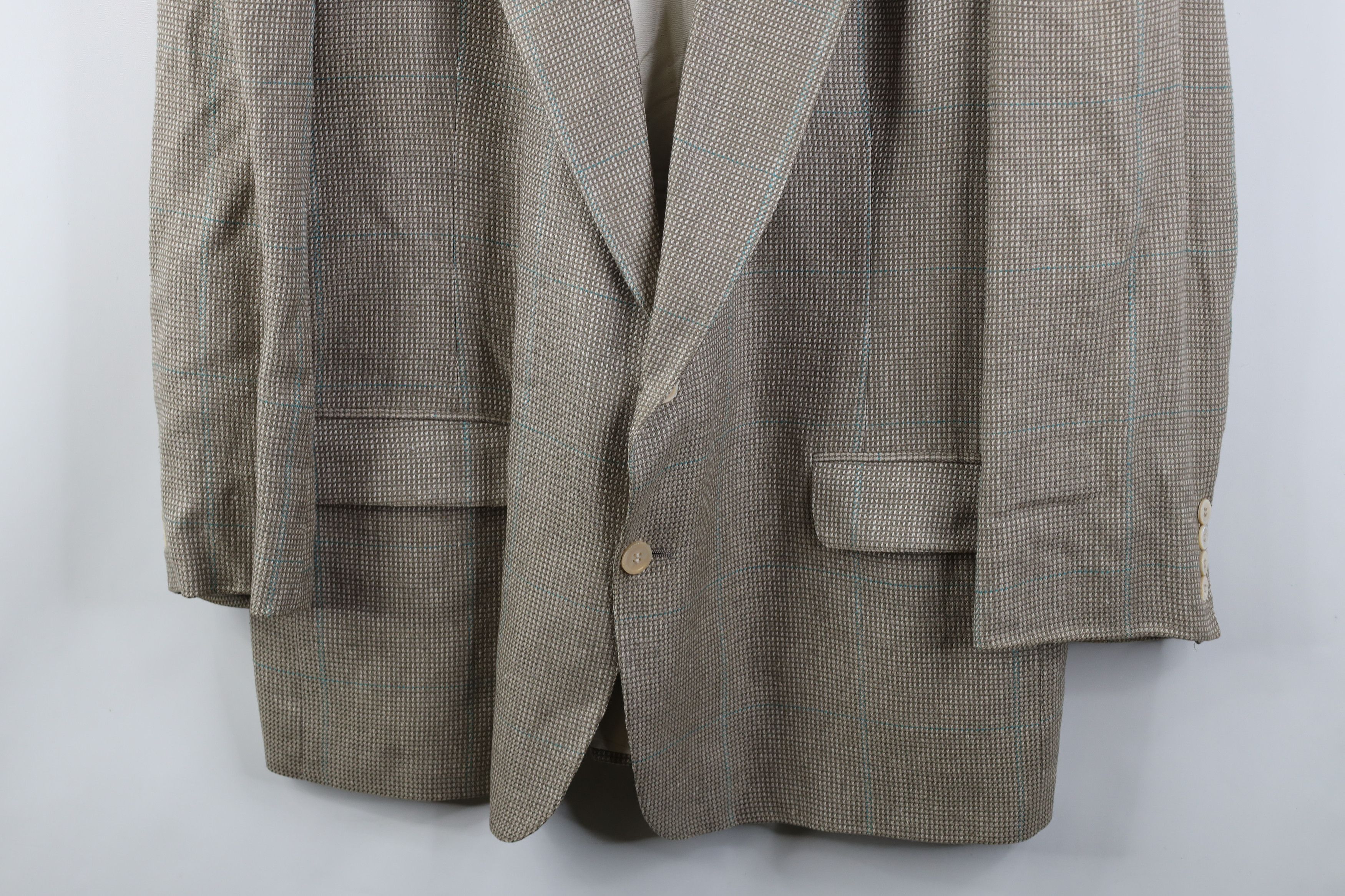 Vintage Vintage 90s Streetwear 2 Button Suit Coat Blazer Jacket USA Size US XXL / EU 58 / 5 - 3 Thumbnail
