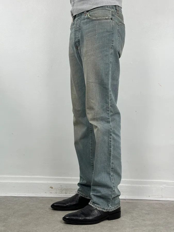 Dolce & Gabbana AW2003 Dolce & Gabbana Light Blue Faded Denim Jeans Size US 32 / EU 48 - 3 Thumbnail