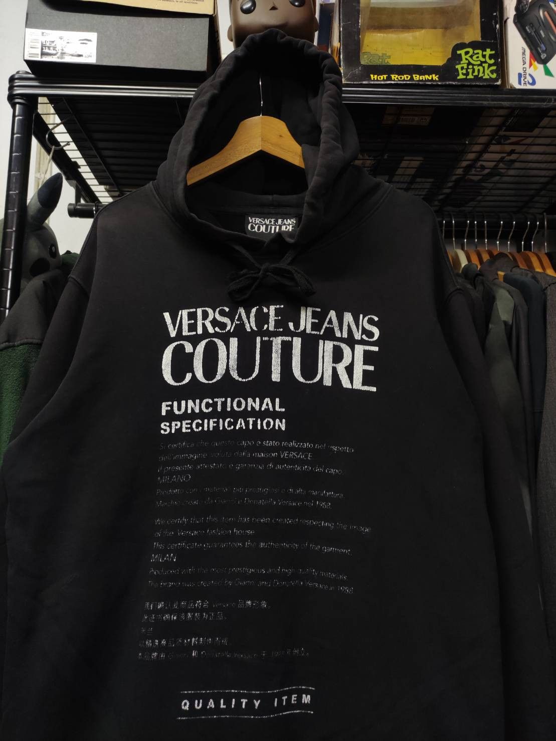 Versace Jeans Couture Vtg Versace Jeans Couture " Functional Specification " Size US XL / EU 56 / 4 - 1 Thumbnail