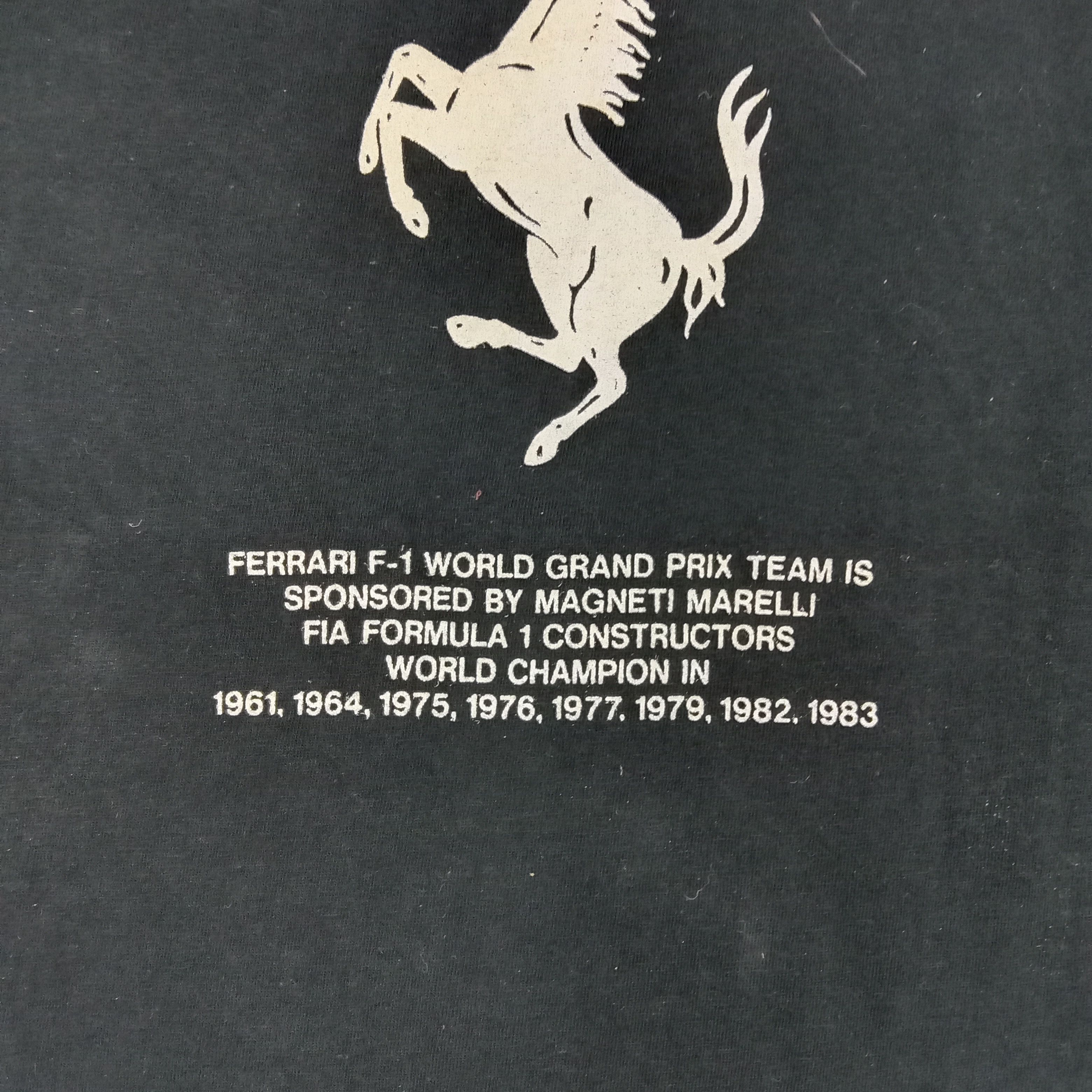 Ferrari × Vintage Magnetti Marelli Ferrari F1 World Grand Prix Team Tshirt Size US M / EU 48-50 / 2 - 3 Thumbnail