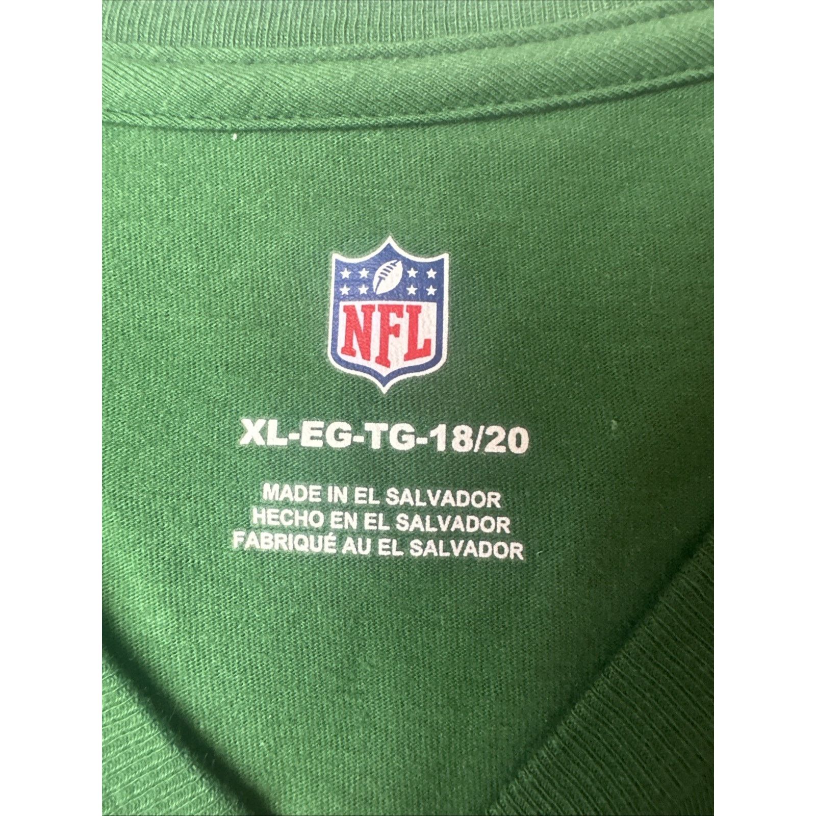 NFL NWT Kids New York Jets Breathable Shirt Size XL Size US XL / EU 56 / 4 - 4 Thumbnail