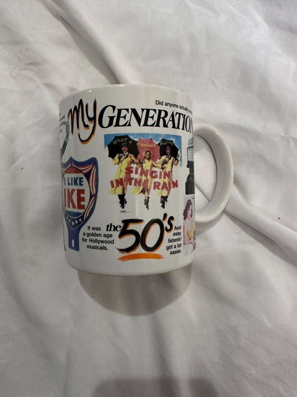 Designer My Generation The 50's Tea Coffee 12oz Mug JB05-MGB Size ONE SIZE - 1 Thumbnail