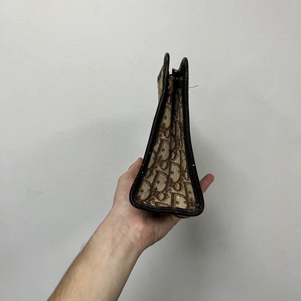 Dior Vintage Dior Monogram Clutch Bag Size ONE SIZE - 2 Thumbnail