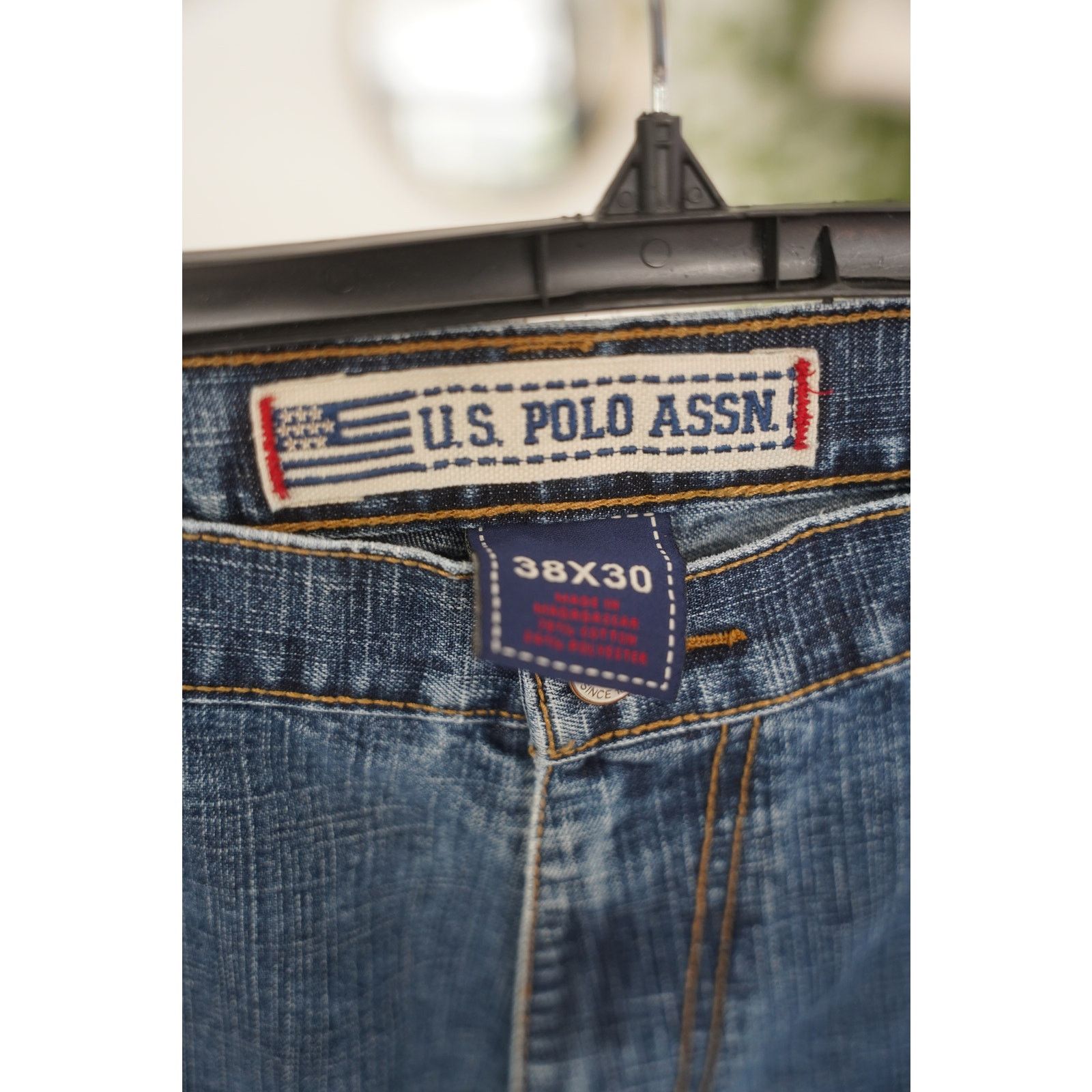 U.S. Polo Assn. Y2K US Polo Assn Embordered Baggy Carpenter Pants Size US 38 / EU 54 - 4 Thumbnail