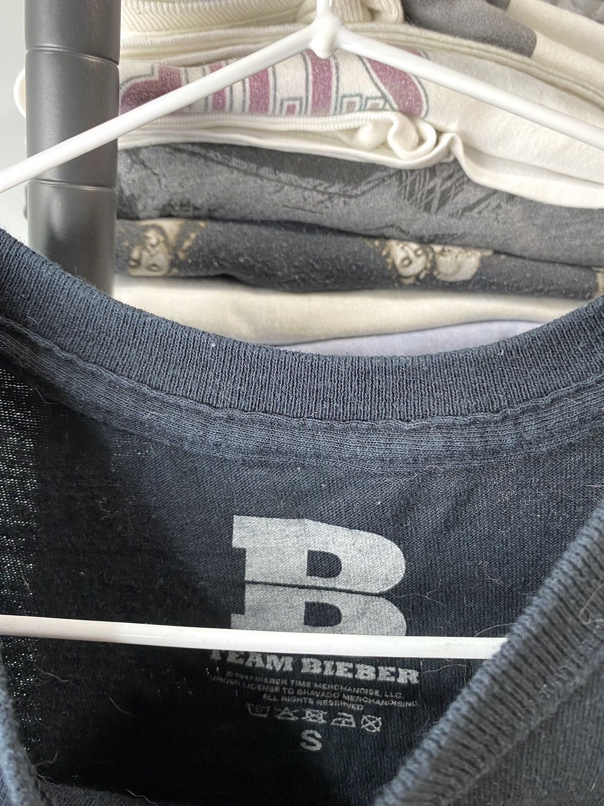 Band Tees Justin Bieber Tour T Shirt Big Face Print Size US S / EU 44-46 / 1 - 4 Thumbnail