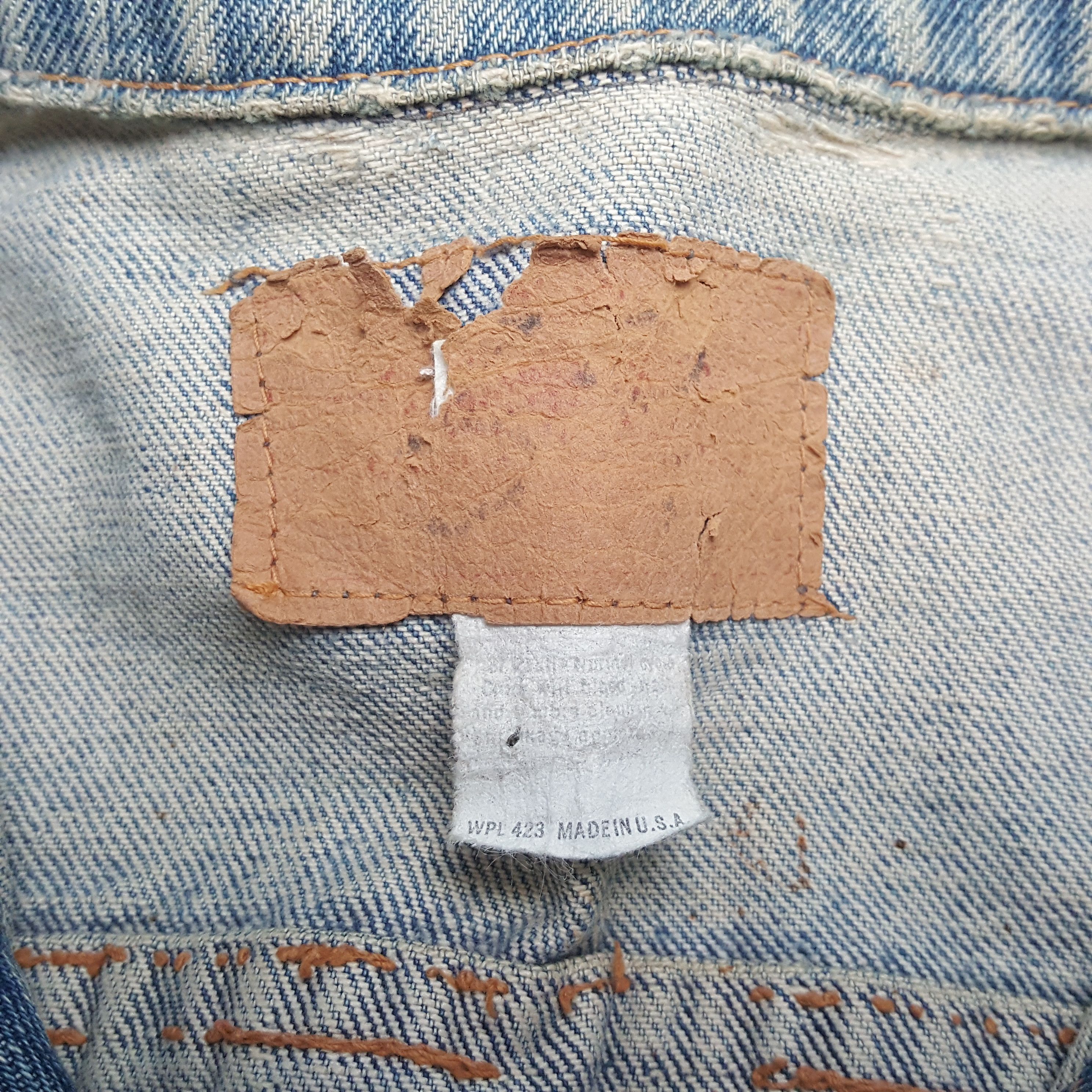 Levi's Levis Streetwear Style Denim Jacket RR26 Size US XS / EU 42 / 0 - 6 Thumbnail