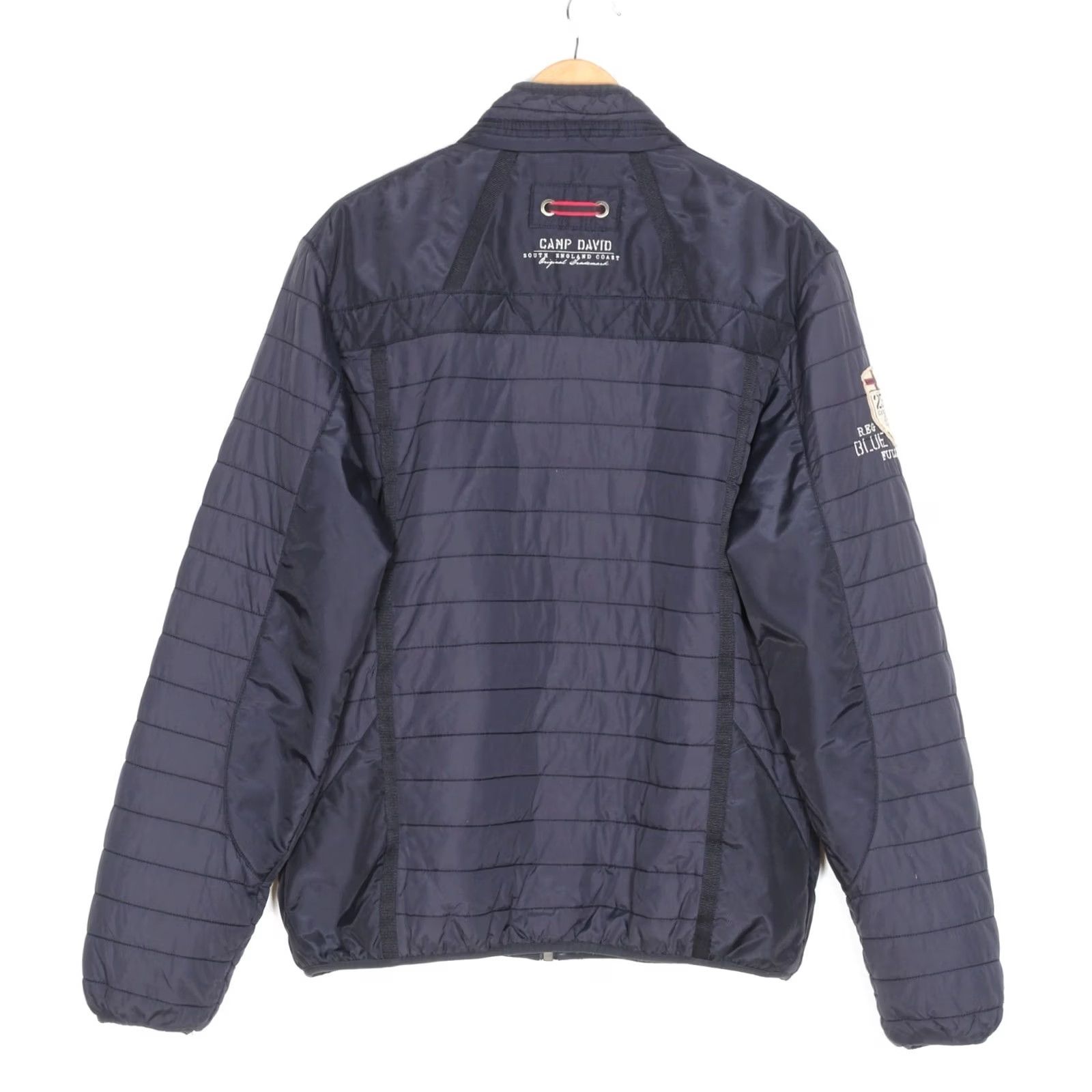 Vintage CAMP DAVID Quilted Jacket Men Size XL MJ6205 Size US XL / EU 56 / 4 - 3 Thumbnail