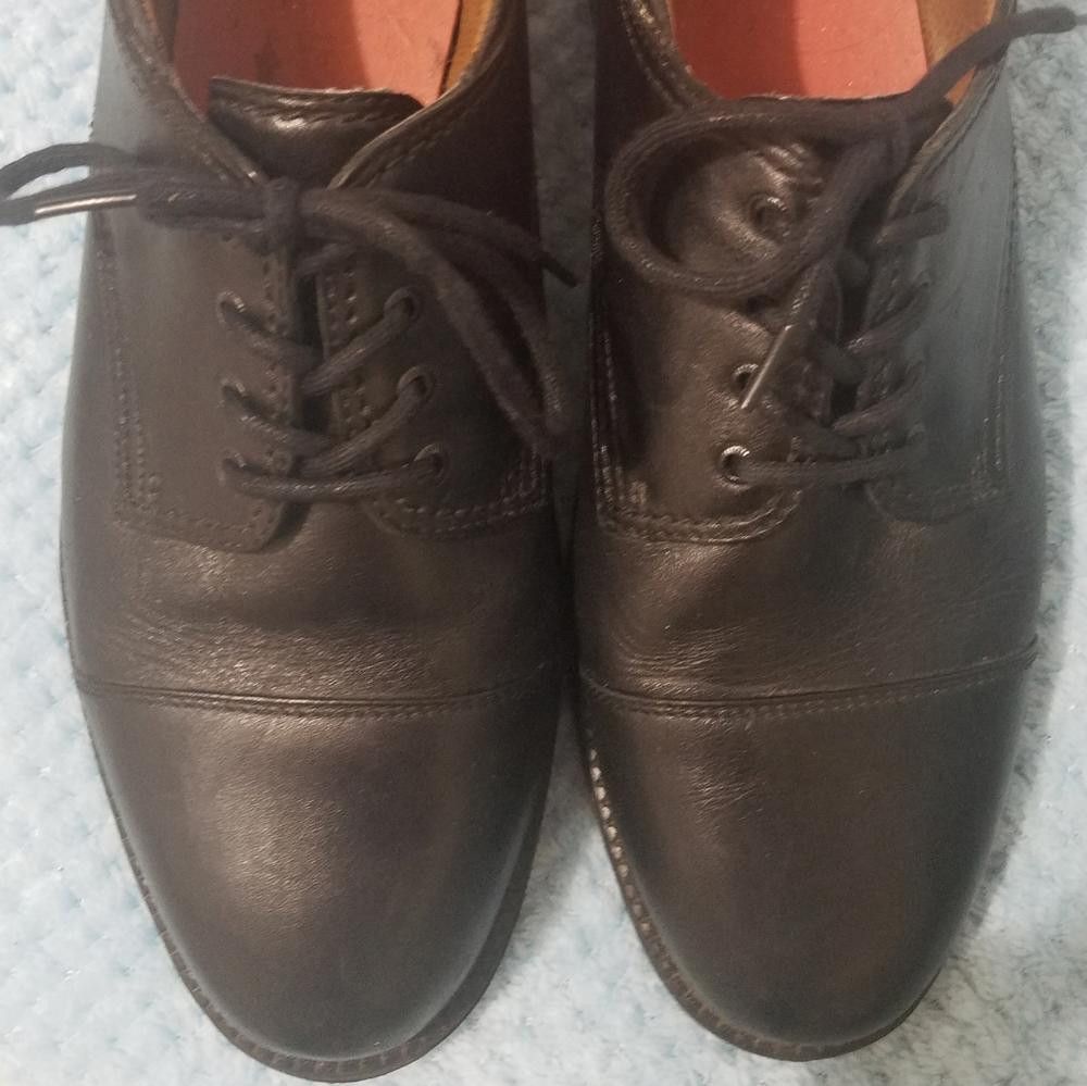Dockers Dockers Black Oxfords Size 9 1/2 Wide Size US 9.5 / EU 42-43 - 3 Thumbnail