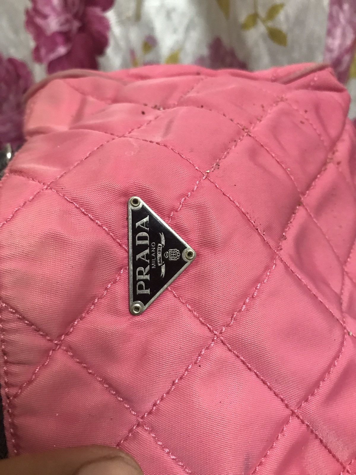 Prada Authentic Prada Pink Pouch/Cluct Size ONE SIZE - 4 Thumbnail