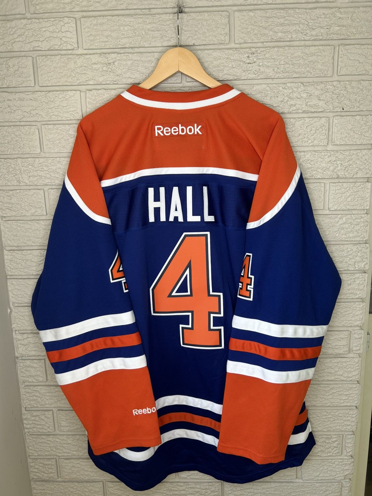 Reebok Reebok Edmonton Oilers Taylor Hall NHL Jersey Size US XXL / EU 58 / 5 - 7 Thumbnail