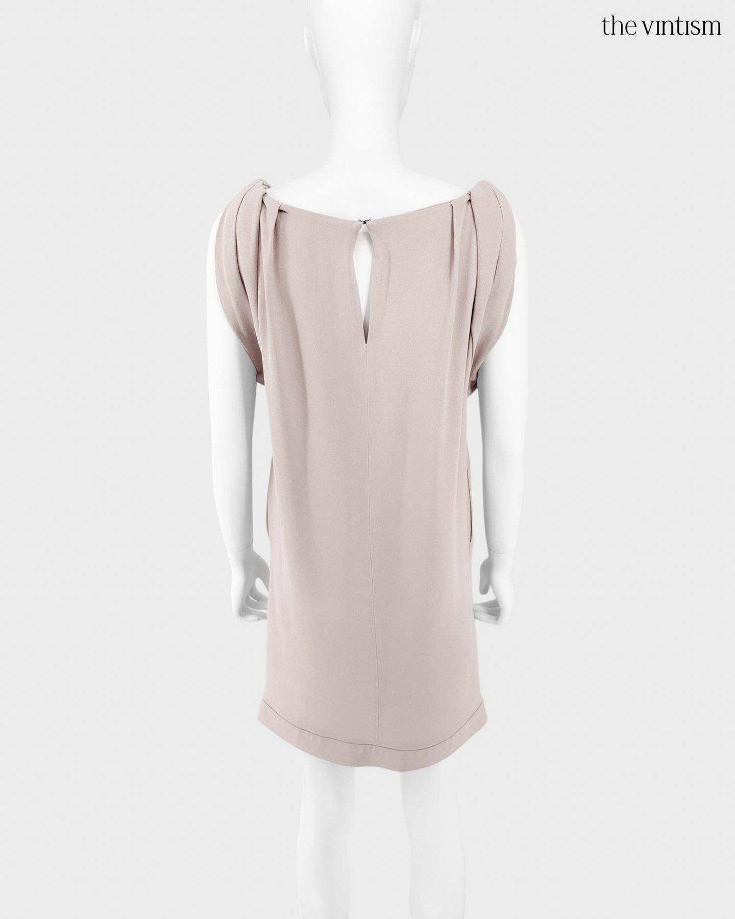 Miu Miu Miu Miu Archival Blush Pink Dress Acetate/Viscose IT 42 Size M / US 6-8 / IT 42-44 - 5 Thumbnail