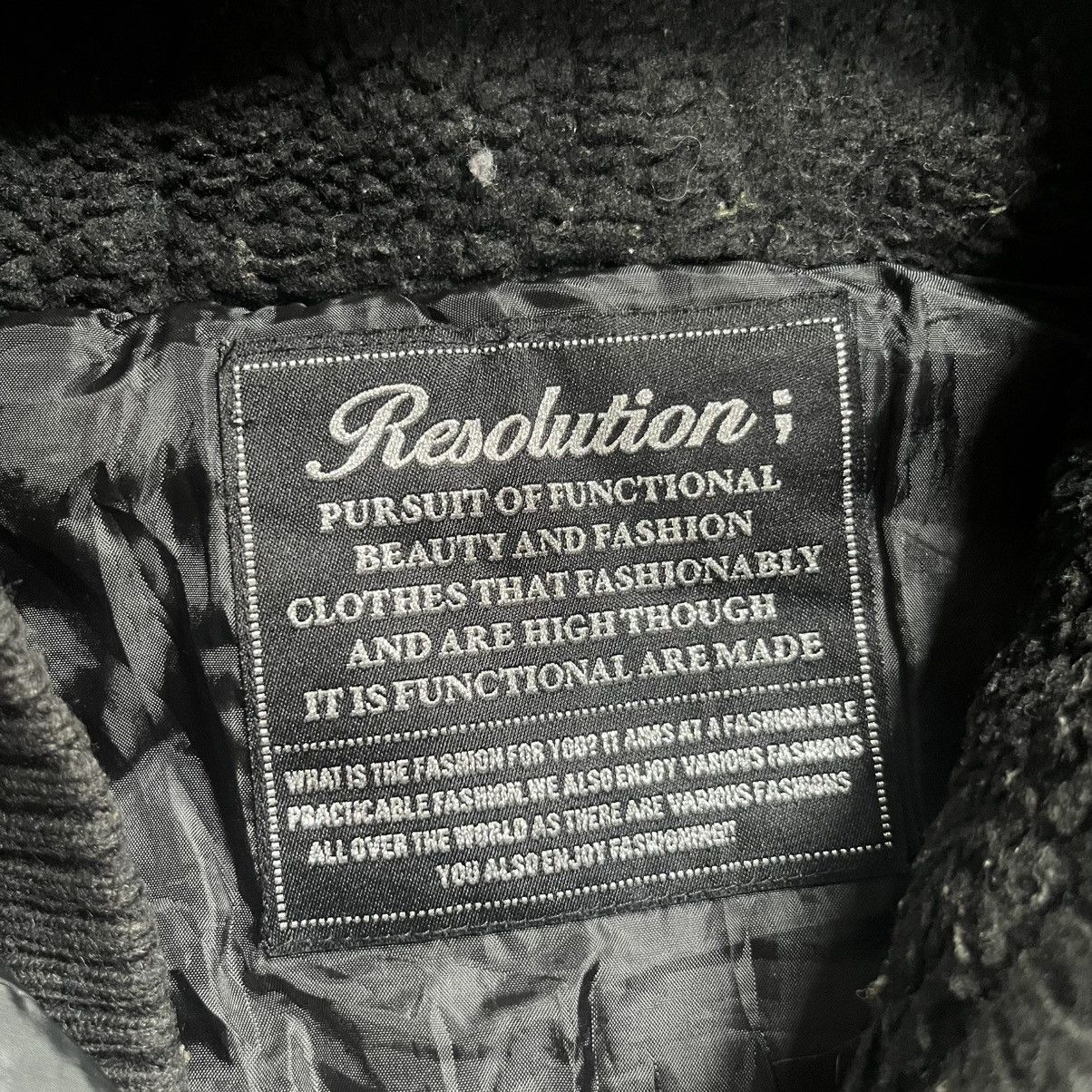If Six Was Nine 🥷🏾 Resolution by Colza puffer gimick jacket black Size US M / EU 48-50 / 2 - 8 Thumbnail