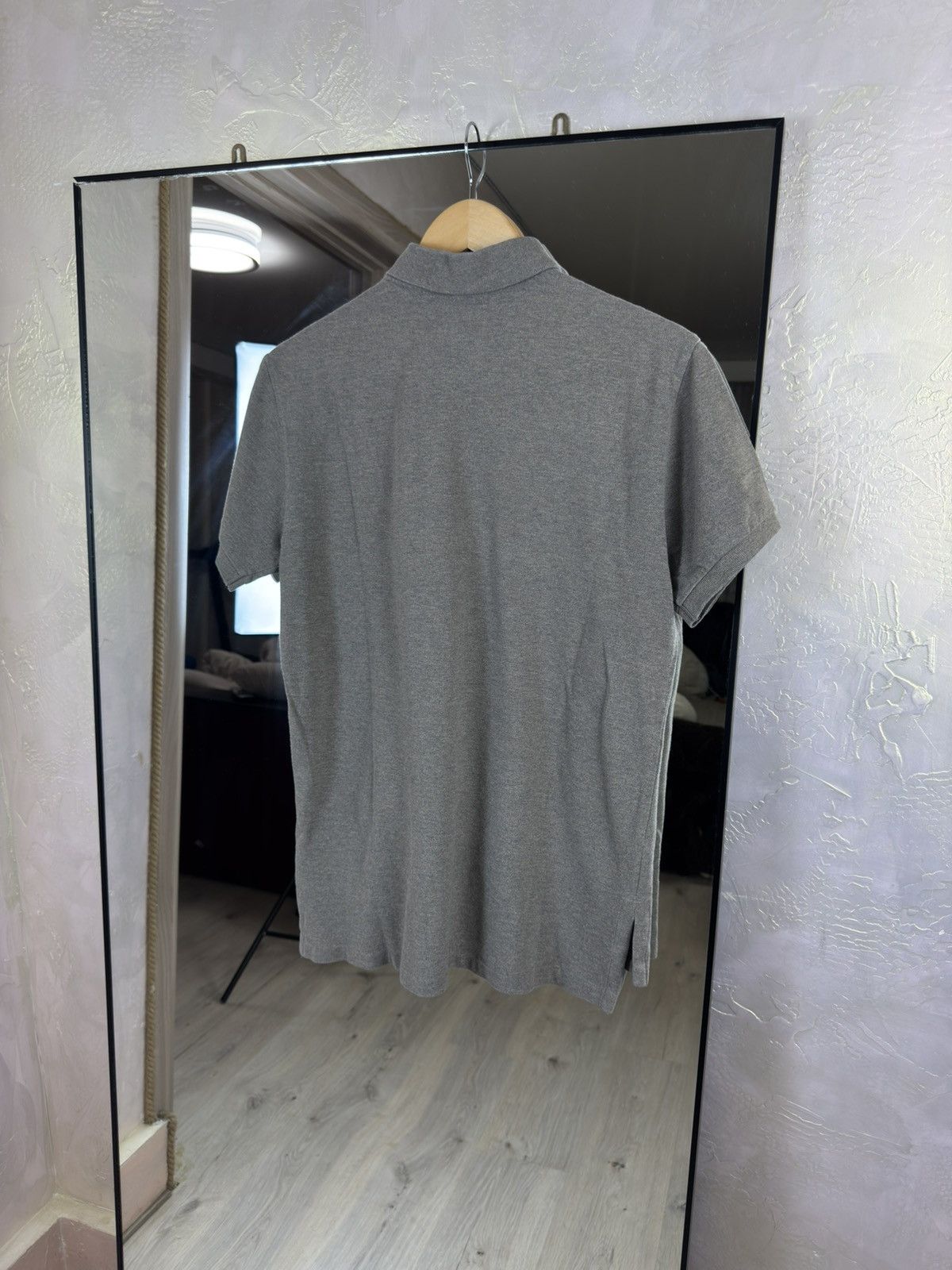 Polo Ralph Lauren Polo Ralph Lauren Custom Fit Grey Pique Polo Green Pony Size US S / EU 44-46 / 1 - 8 Thumbnail