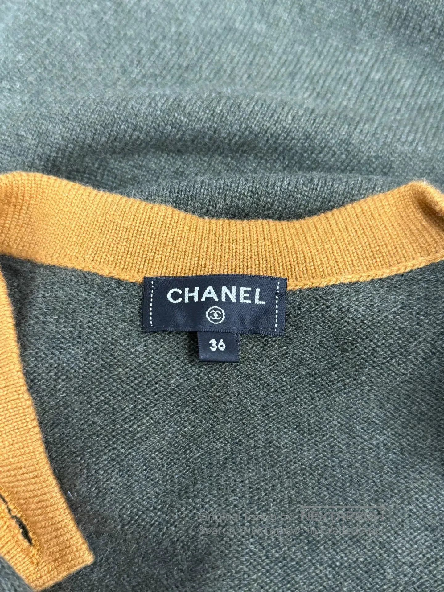 Chanel Chanel Long Cashmere Cardigan 4-Pocket. Size US M / EU 48-50 / 2 - 4 Thumbnail