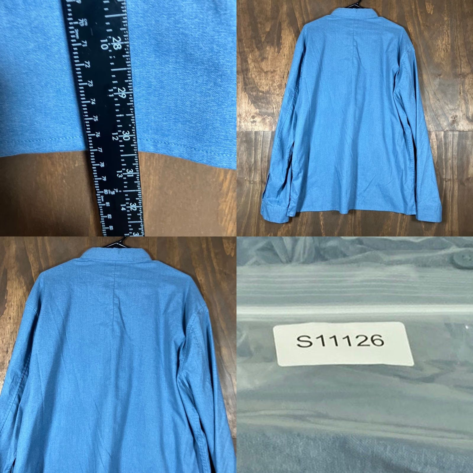 Lululemon Lululemon Mens Shirt Blue Button-Down Long Sleeve Collared Athletic XXL Shirt Size US XXL / EU 58 / 5 - 8 Thumbnail