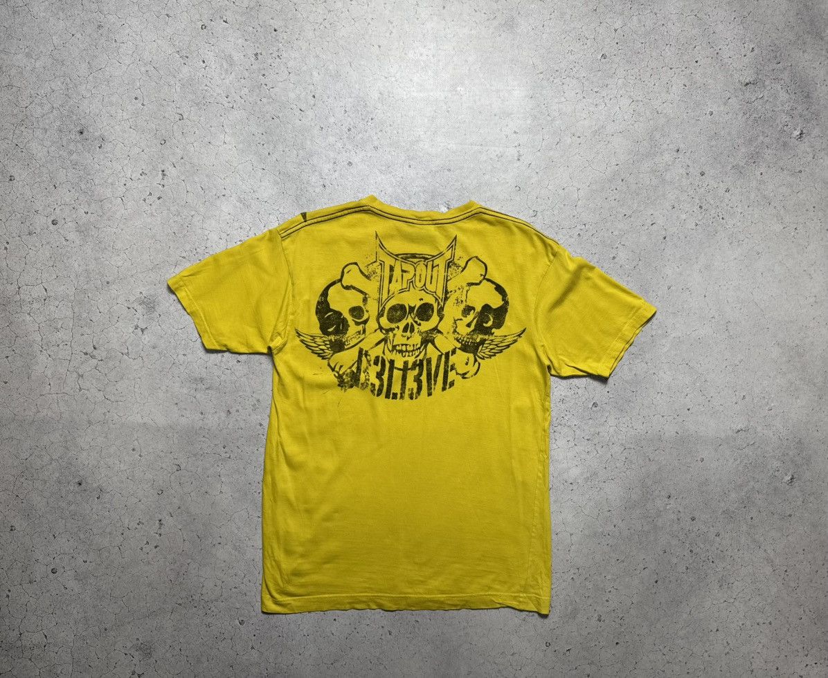 Tapout Tapout Over Print Skulls Big Logo T-Shirt Size M Size US M / EU 48-50 / 2 - 8 Thumbnail