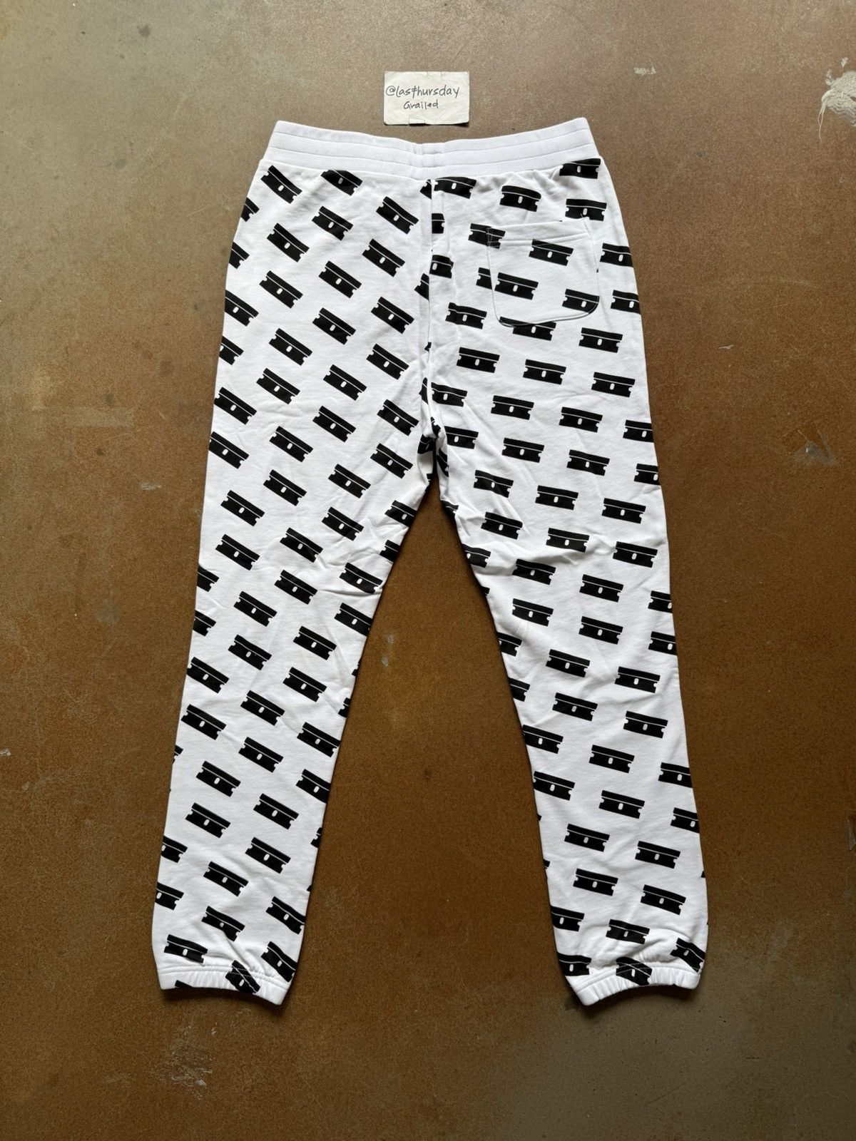 G59 Records $UICIDEBOY$ G59 Records Razor Sweatpants White Medium Size US 32 / EU 48 - 4 Thumbnail