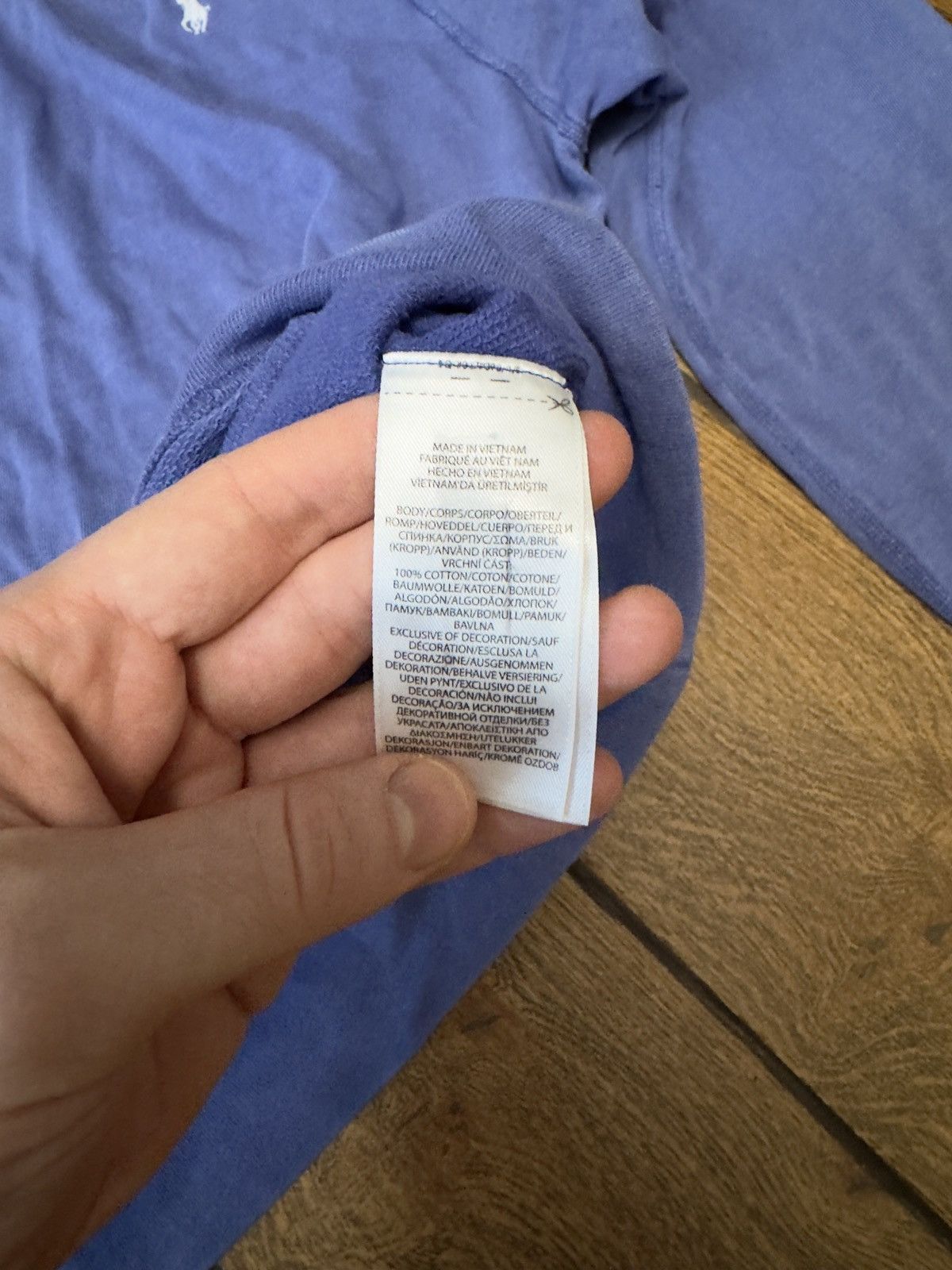 Japanese Brand × Polo Ralph Lauren Vintage Polo Ralph Lauren distressed cotton sweatshirt Size US XL / EU 56 / 4 - 6 Thumbnail