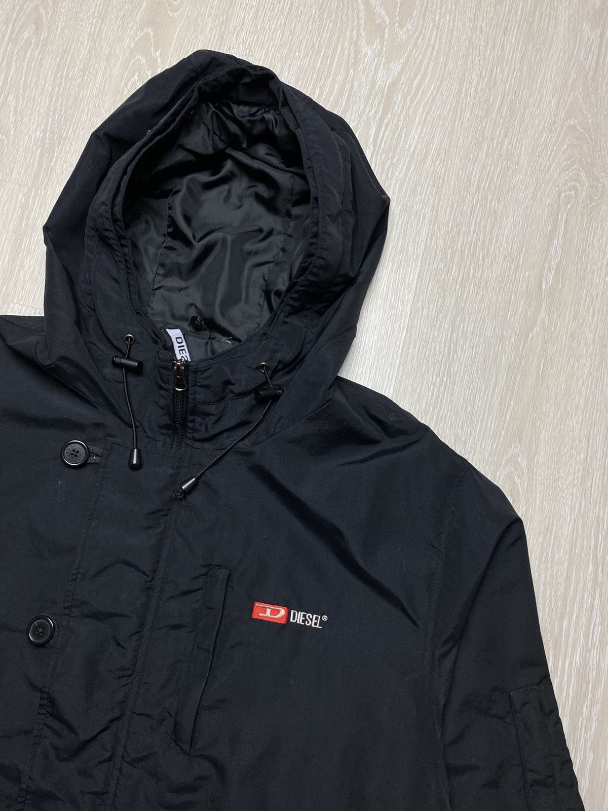 Diesel Vintage DIESEL Industry Jacket with Down Liner Size L Black Size US L / EU 52-54 / 3 - 8 Thumbnail