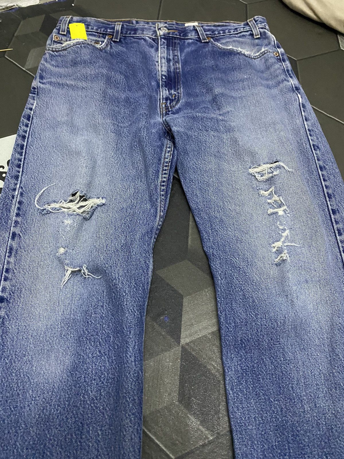 Levi's Vintage Clothing Levi’s 505 vintage distressed Size US 36 / EU 52 - 2 Thumbnail
