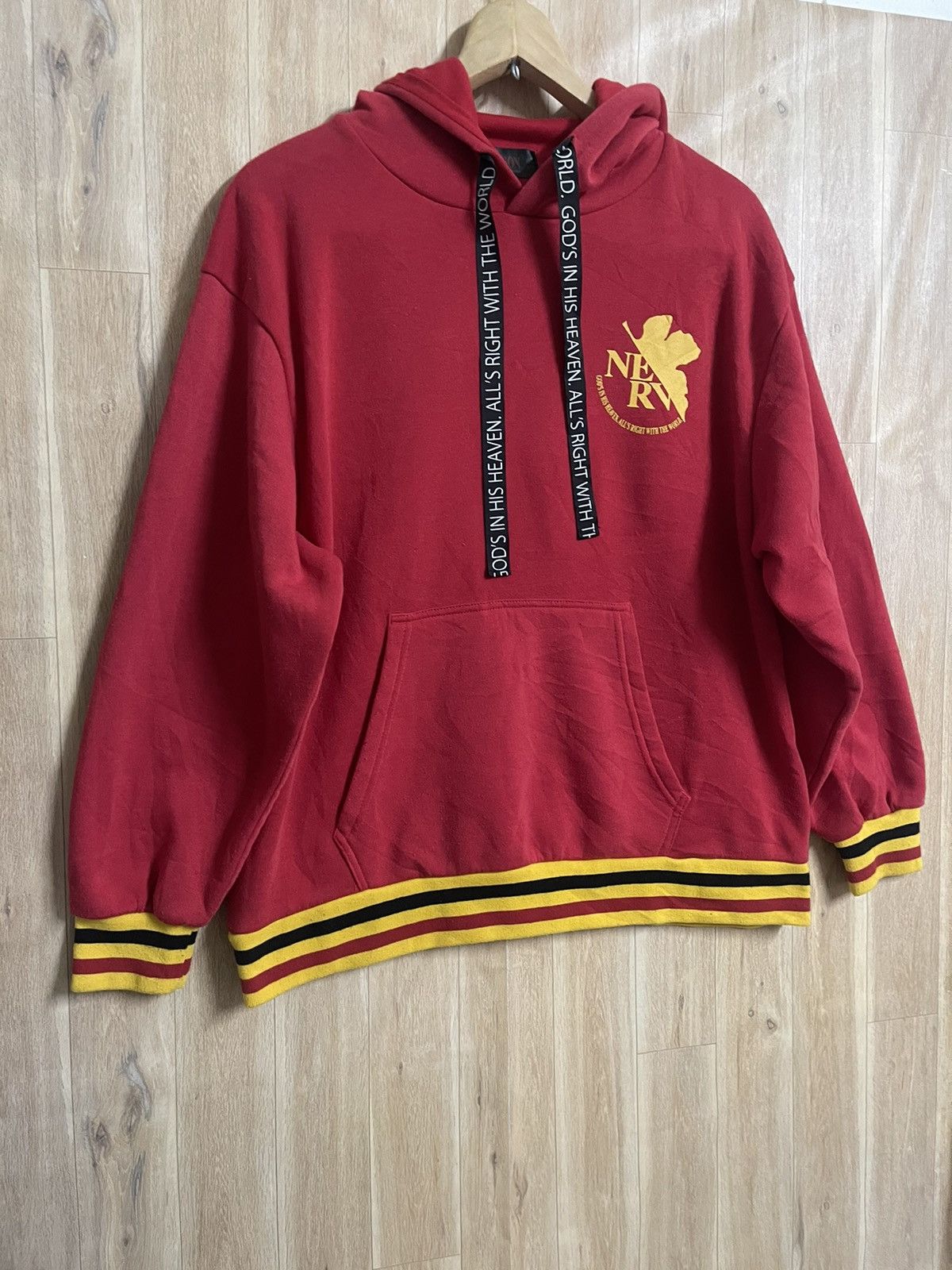 Japanese Brand × Vintage Vintage Evangelion Hoodie M Eva 2 Khara Anime Manga Movie Size US M / EU 48-50 / 2 - 3 Thumbnail