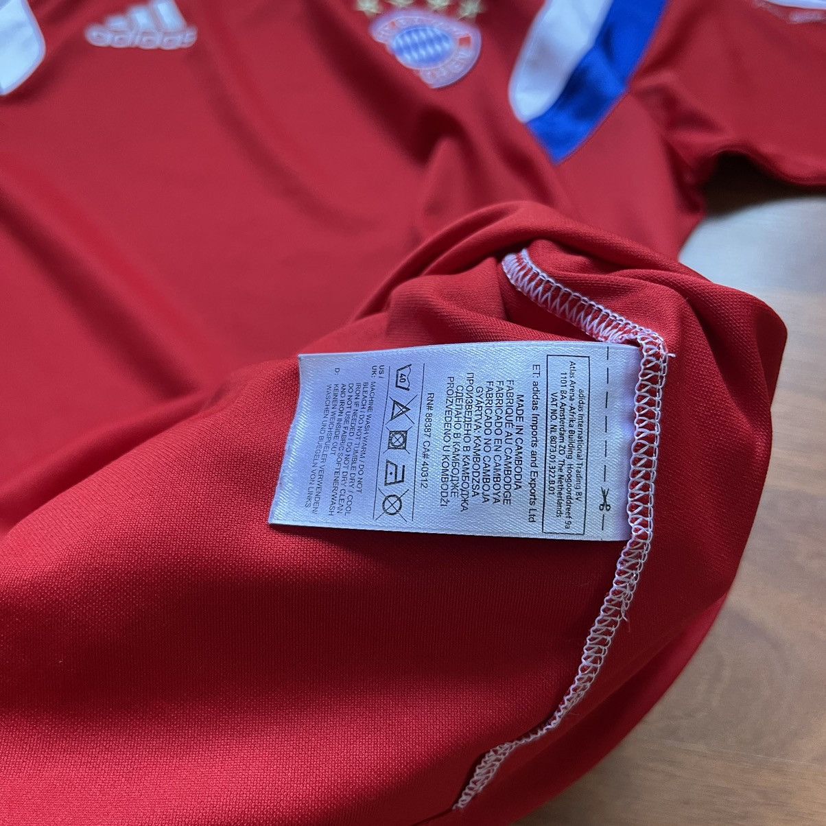 Adidas × Vintage BAYERN ADIDAS 2014/2015 FOOTBALL SOCCER TRAINING JERSEY Size US M / EU 48-50 / 2 - 11 Thumbnail