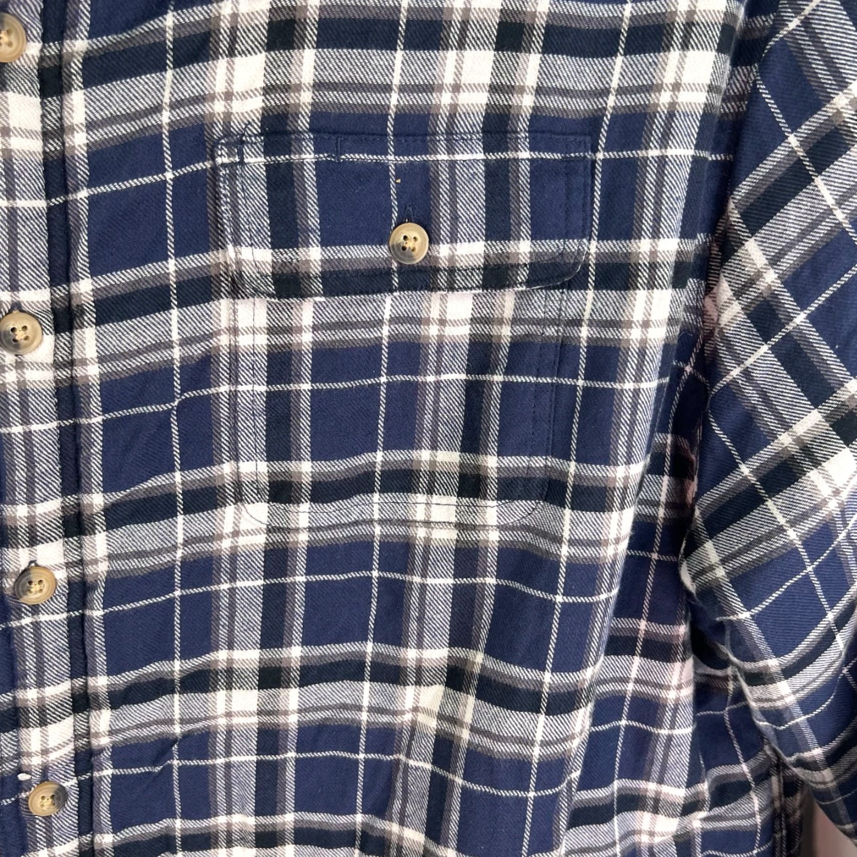Wrangler VINTAGE Wrangler Shirt Mens 3XL Blue Plaid Sherpa Lined Button-Up Casual Western Outdoor Classic Workwear Size US XXL / EU 58 / 5 - 3 Thumbnail