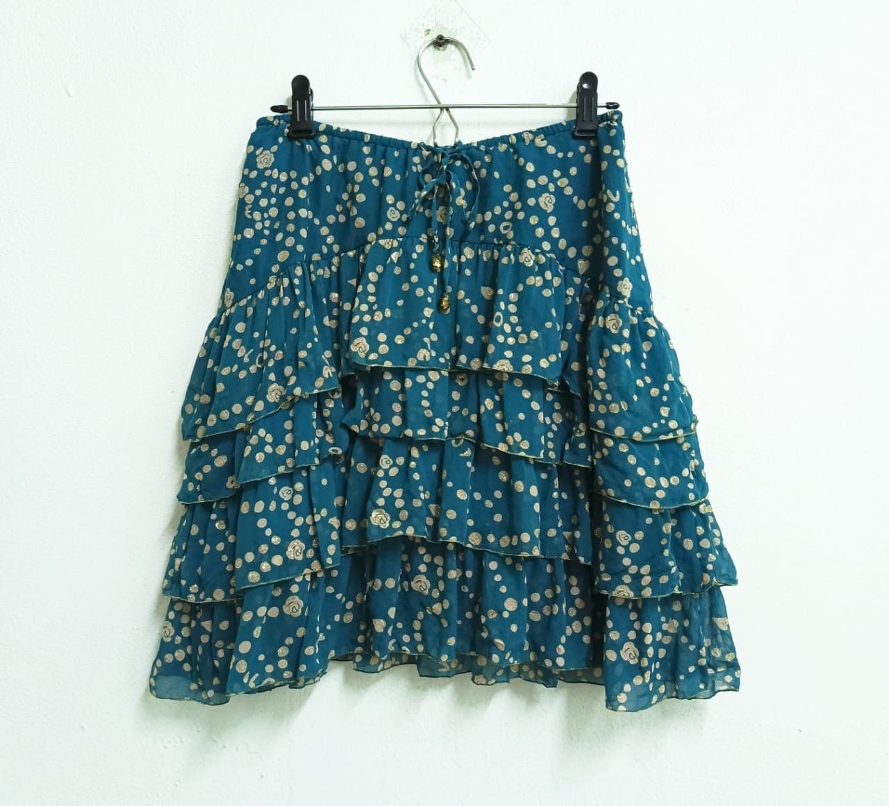 Tsumori Chisato Vintage Tsumori Chisato Women's 4-tiered ruffle mini skirt Size M / US 6-8 / IT 42-44 - 1 Thumbnail