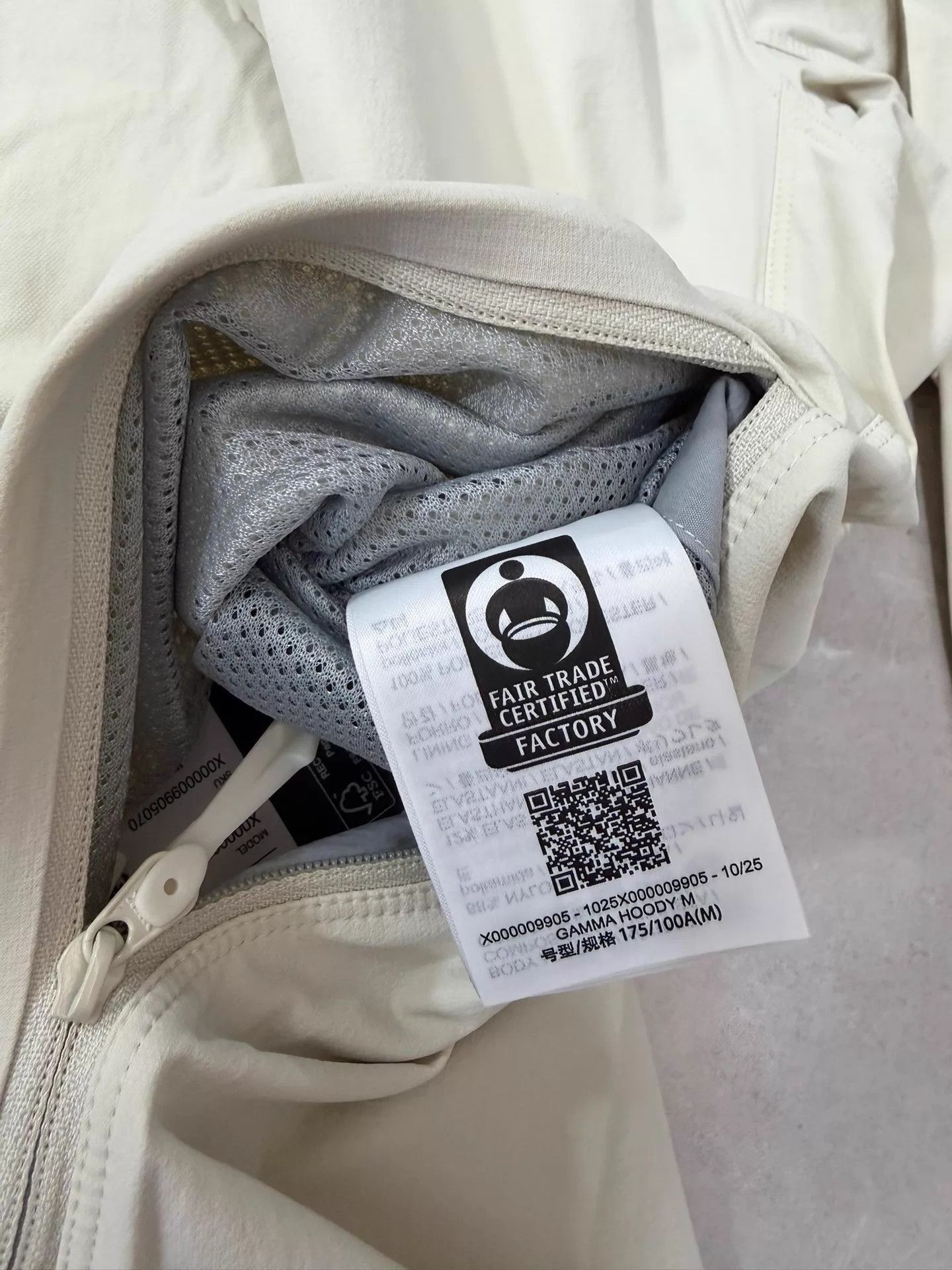 Arc'teryx Arcteryx Gamma Hoody Men's Sea Salt Half-Zip Softshell Size US M / EU 48-50 / 2 - 6 Thumbnail
