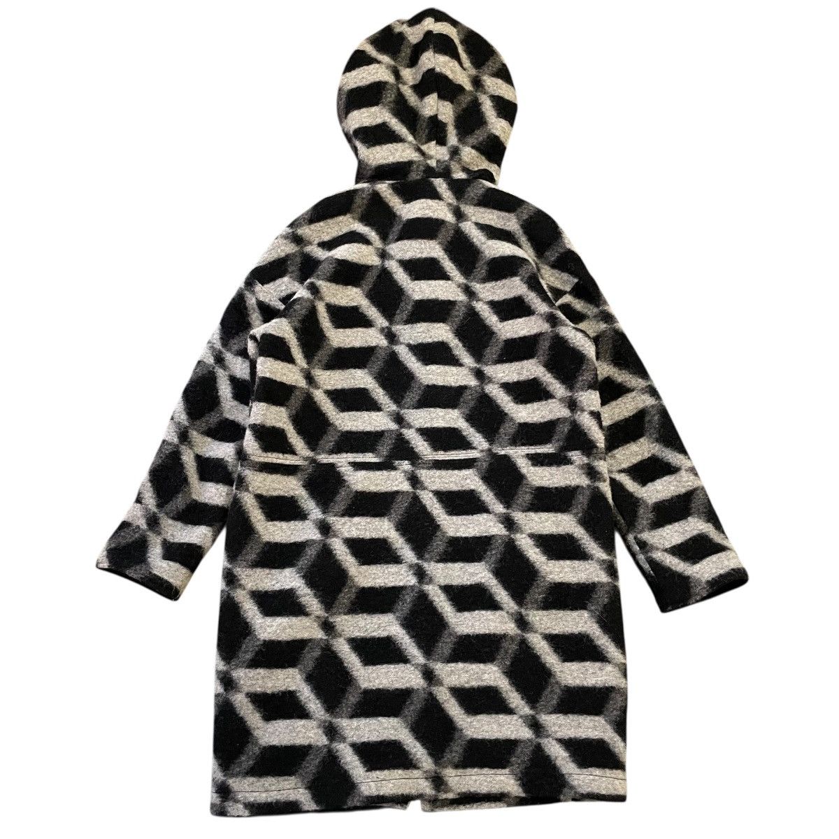 United Colors Of Benetton United Colors of Benetton Hooded Overcoat Size US M / EU 48-50 / 2 - 6 Thumbnail
