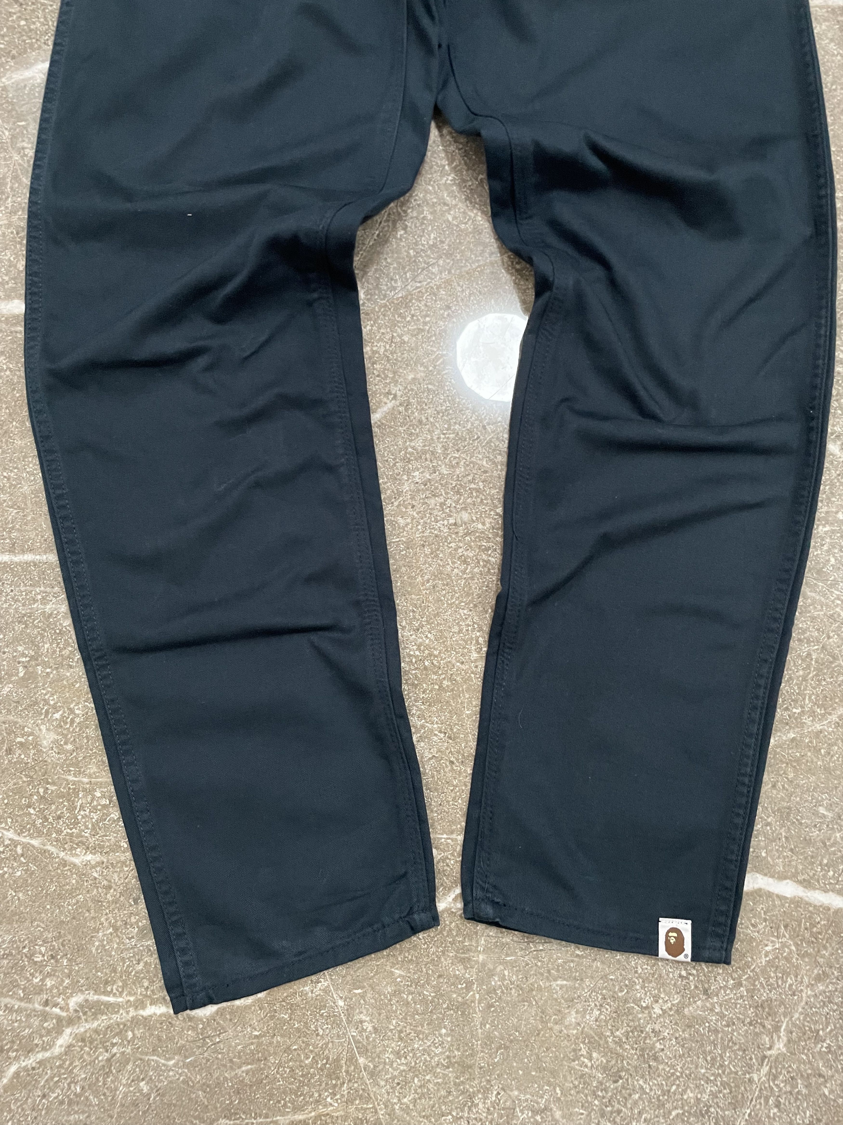 Bape Bape - Baby Milo Sad Face Chino Pants Size US 32 / EU 48 - 3 Thumbnail