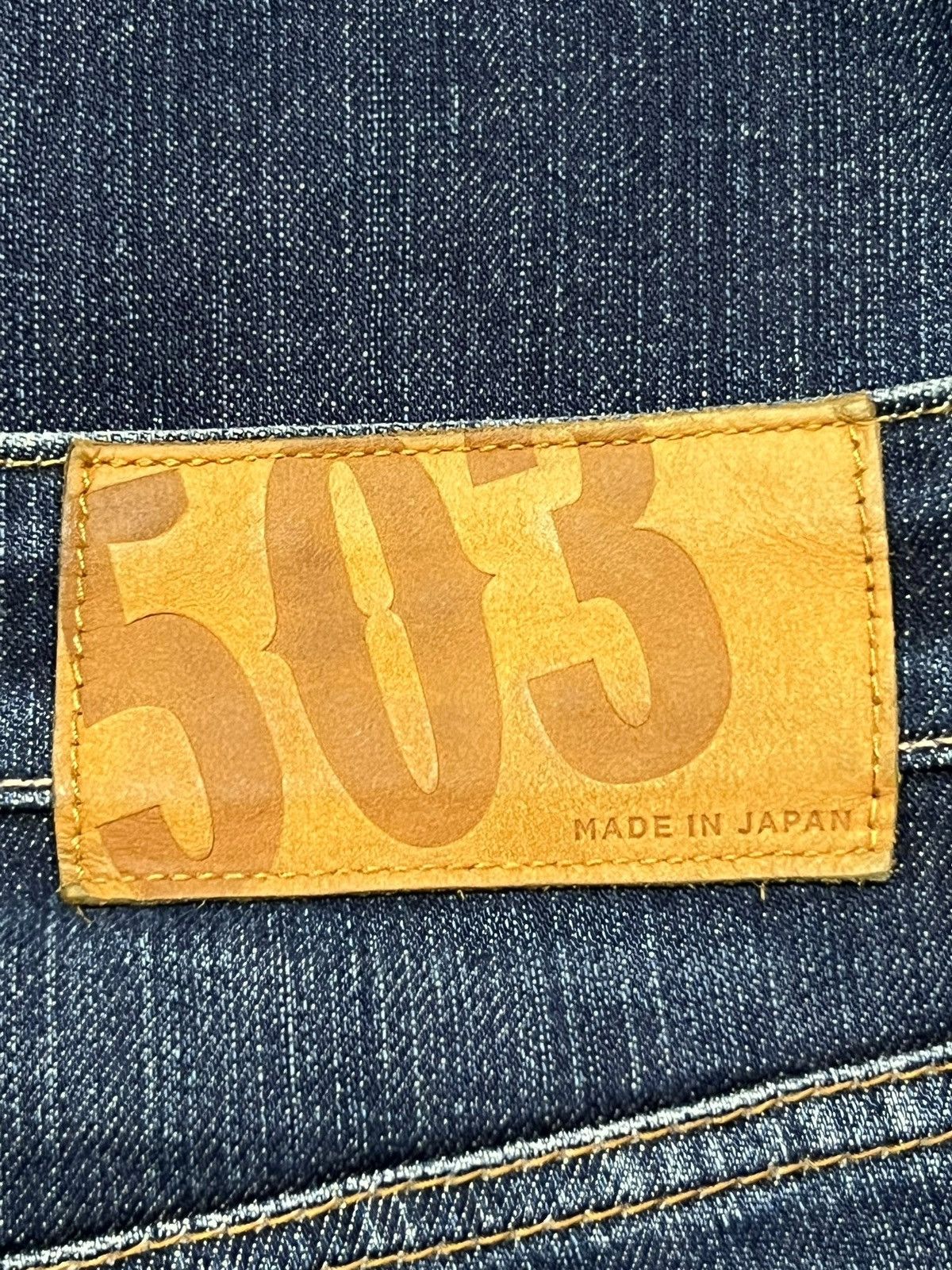 Edwin Vintage Edwin 503 Japan - Faded Wash, Distressed Denim Size US 31 - 11 Thumbnail