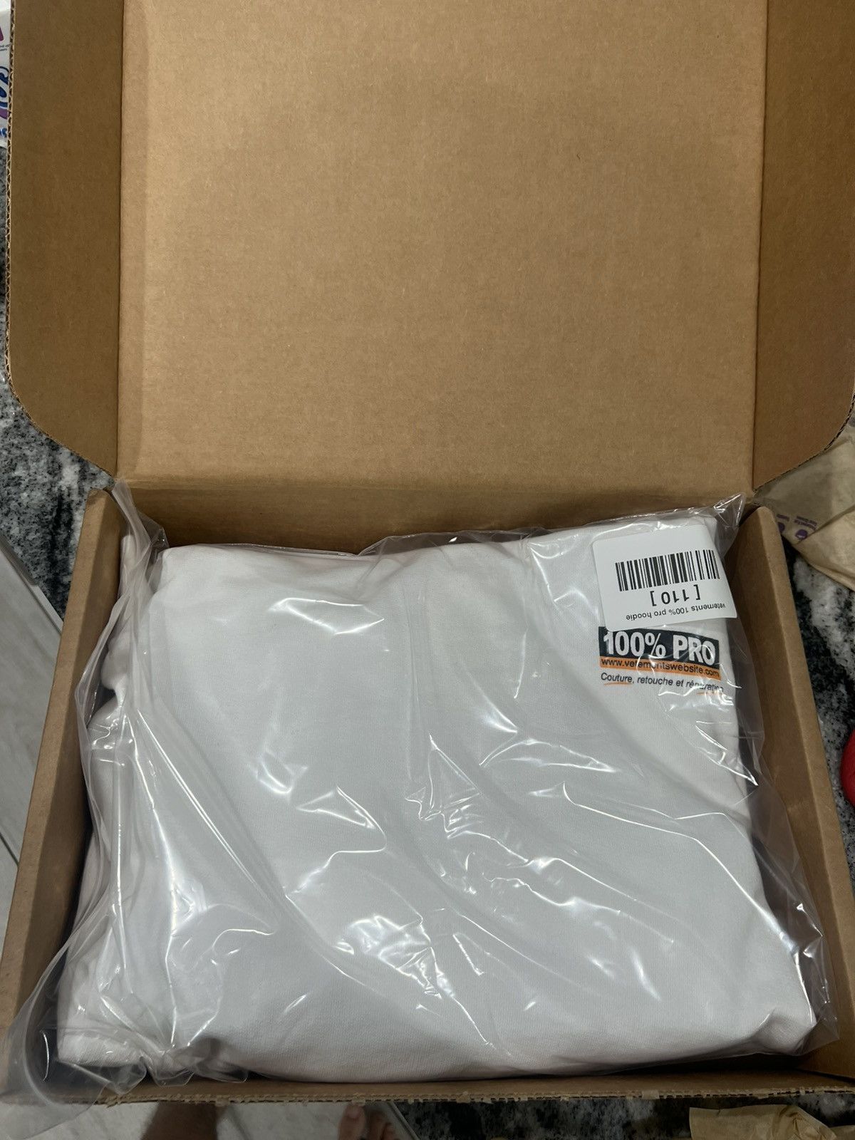Vetements 100 Pro Hoodie | Grailed