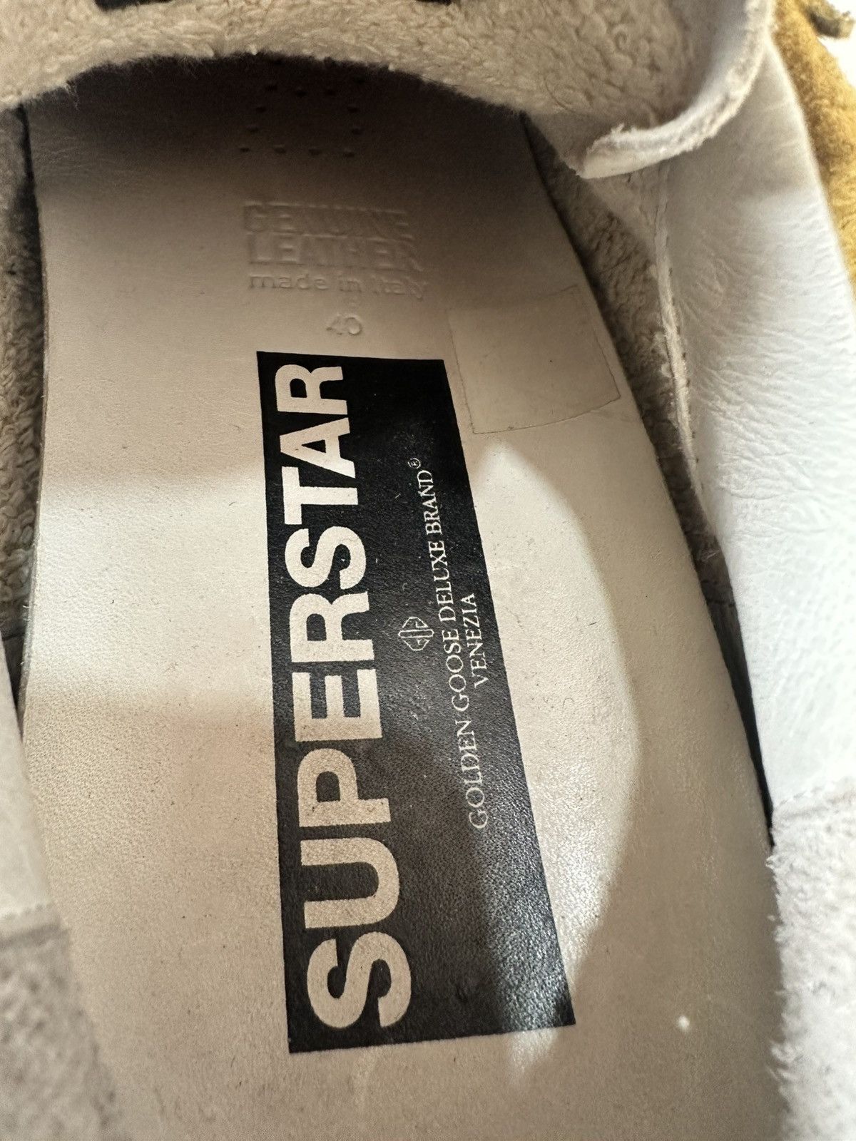 Golden Goose Multicolor Suede Superstar Lace Up Sneakers