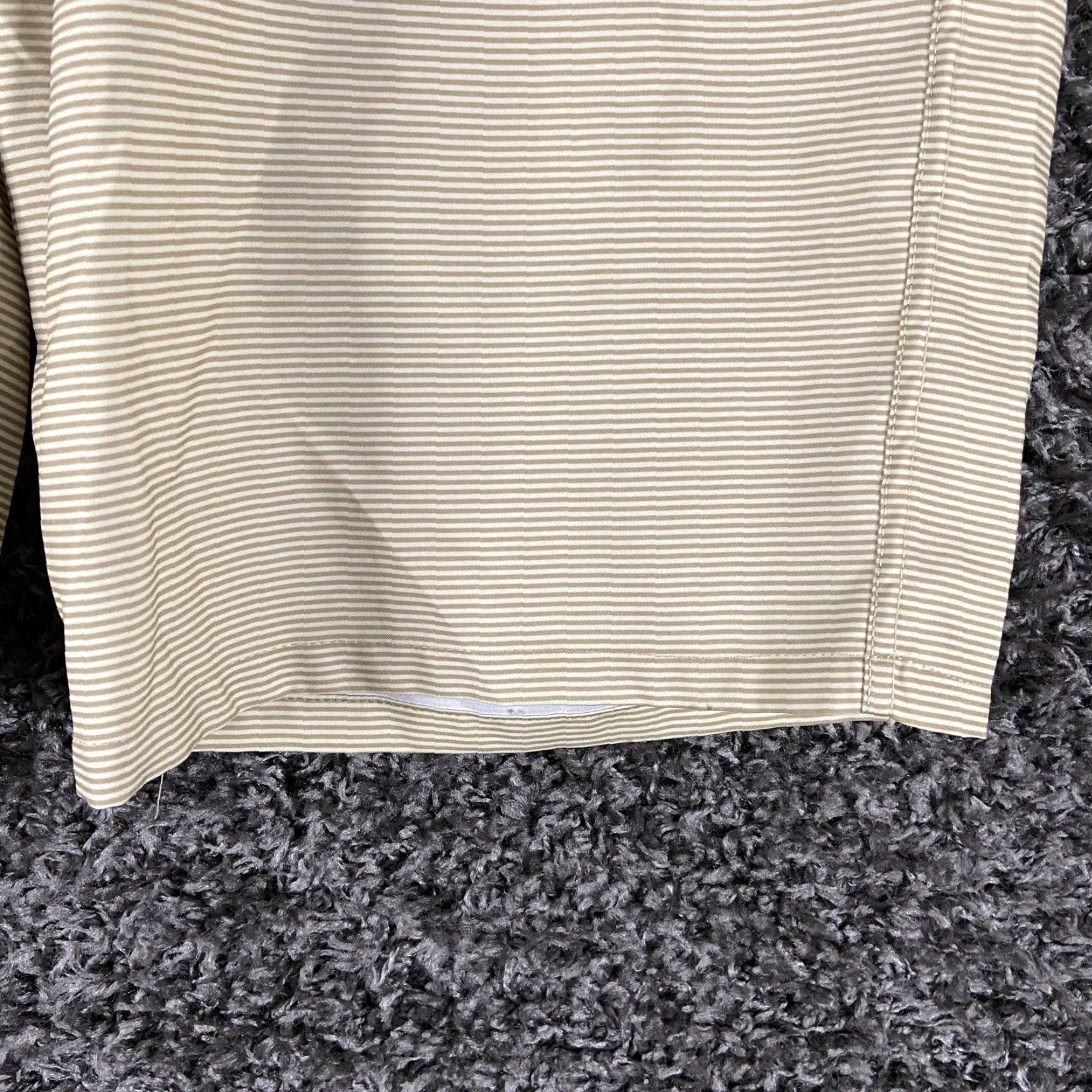 Hurley Hurley Shorts Men’s 34 Green Striped Chino Size US 34 / EU 50 - 3 Thumbnail