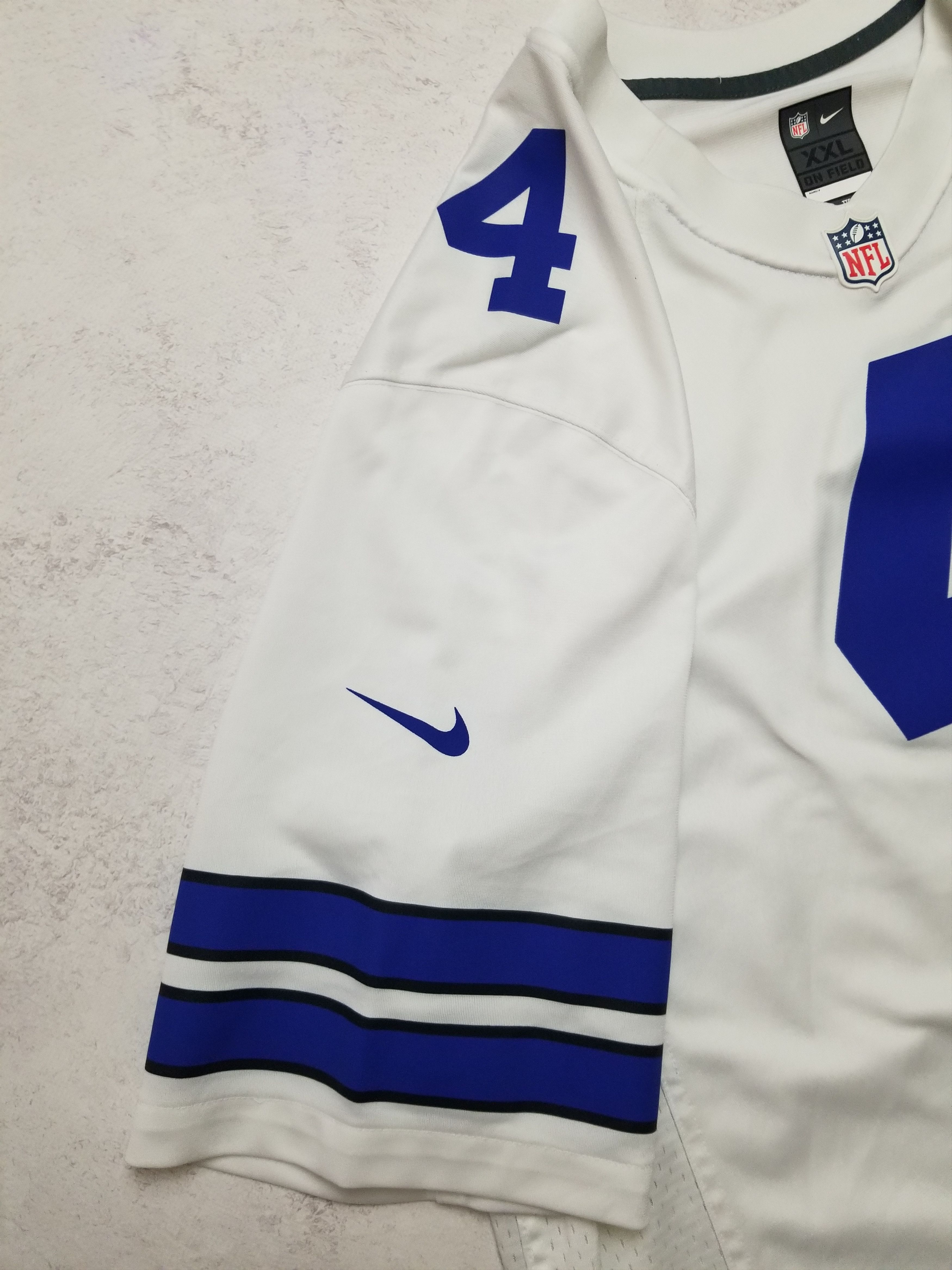 Nike Nike On Field Dallas Cowboys Dak Prescott #4 NFL Jersey Size US XXL / EU 58 / 5 - 9 Thumbnail