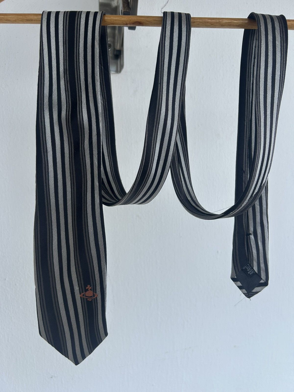 Vivienne Westwood Vivienne Westwood Vintage Tie Stripe Black White Size ONE SIZE - 1 Thumbnail