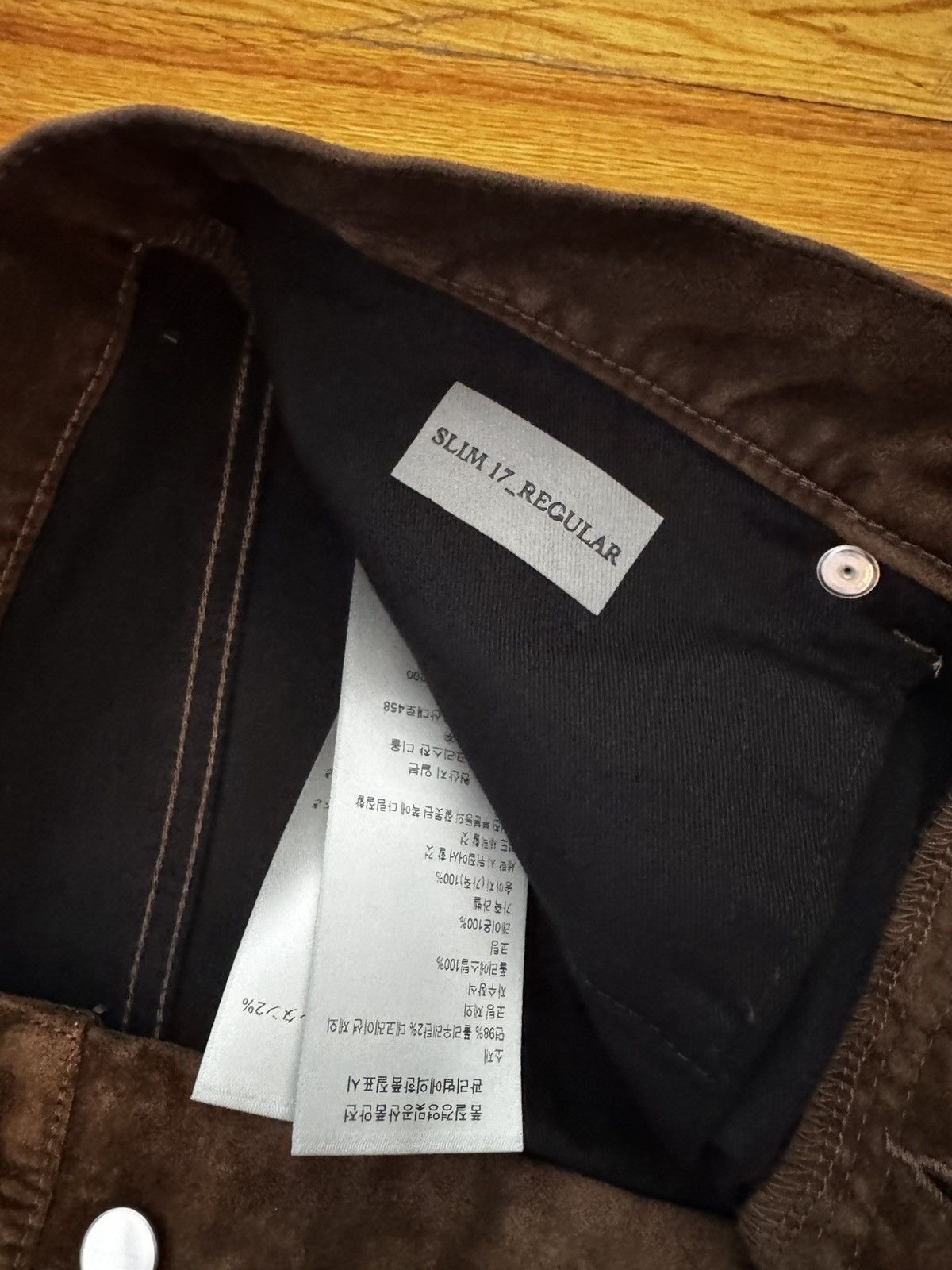 Dior × Kim Jones × Travis Scott DIOR 2022AW × CACTUS JACK SLIM FIT VELVET PANTS Size US 30 / EU 46 - 8 Thumbnail
