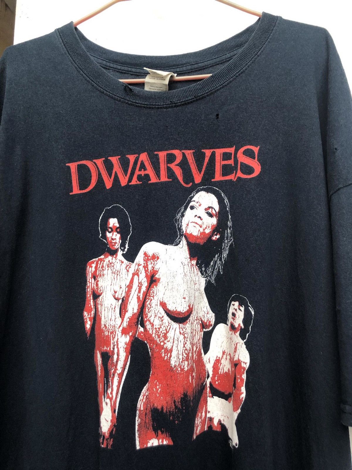 image of Alternative x Rock Band Dwarves Blood Guts&pussy2007S Size Xxl 26/32 in Black, Men's