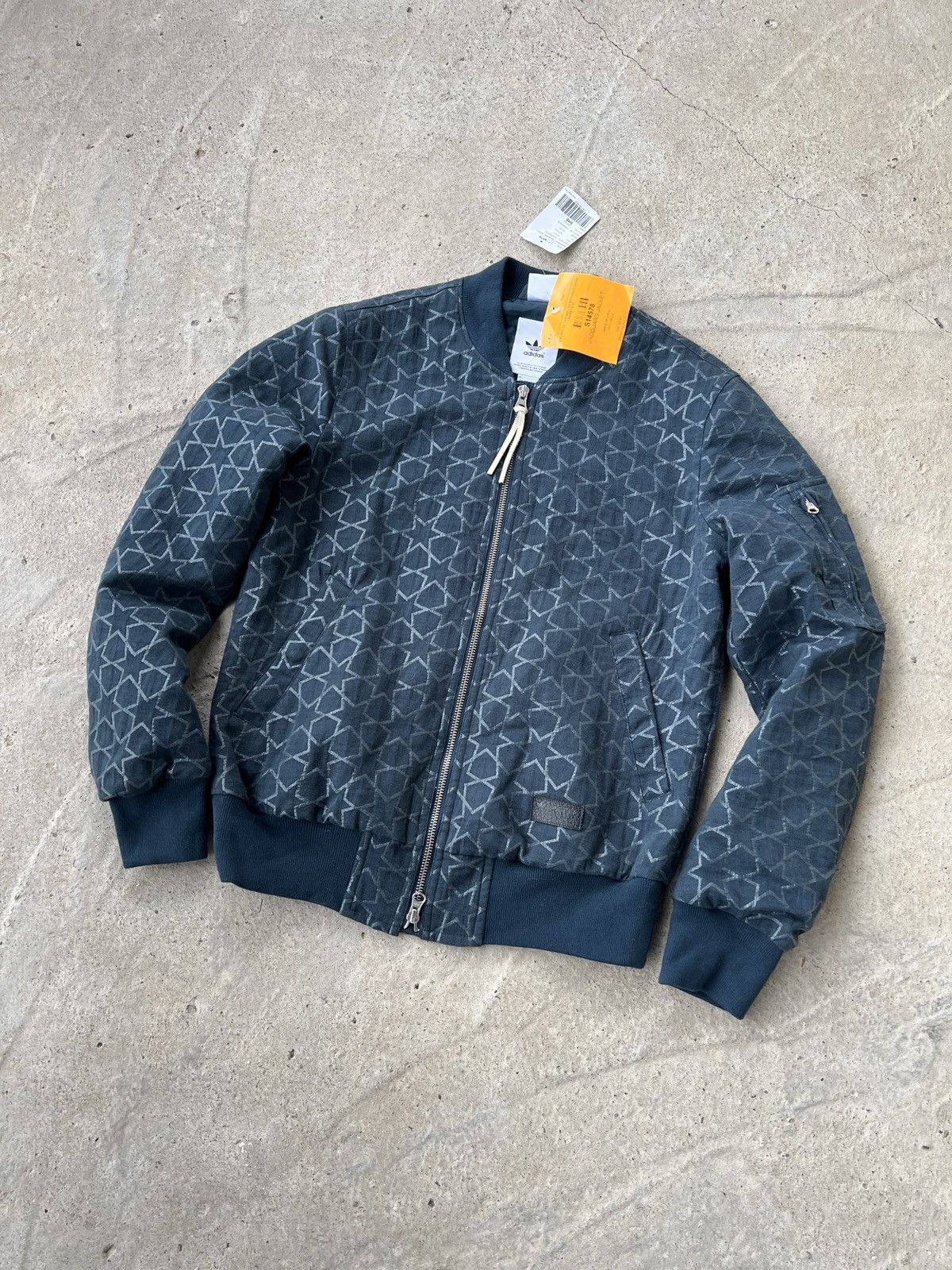 Adidas Adidas Jacquard Jacket Size S / US 4 / IT 40 - 1 Thumbnail