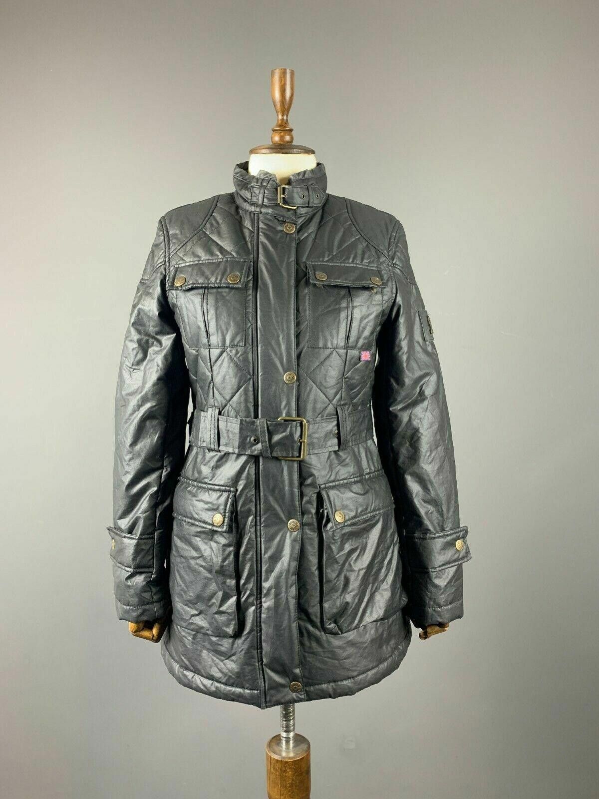 Belstaff Ladies Belstaff Gold Full Zip Parka Jacket Size M Size M / US 6-8 / IT 42-44 - 1 Thumbnail